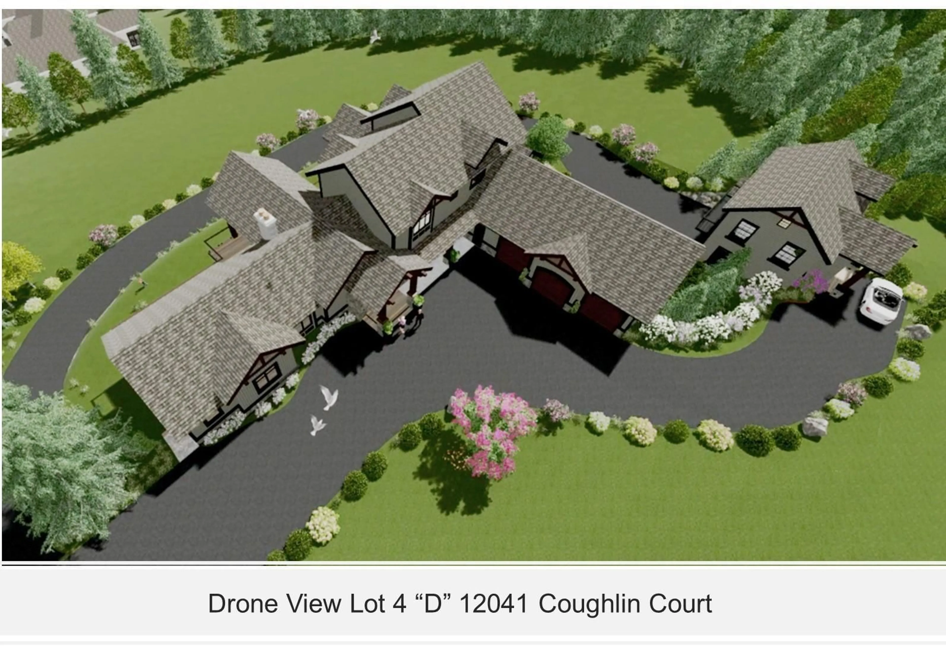 A pic from outside/outdoor area/front of a property/back of a property/a pic from drone, street for 12041 COUGHLIN, Mission British Columbia V4S1C3