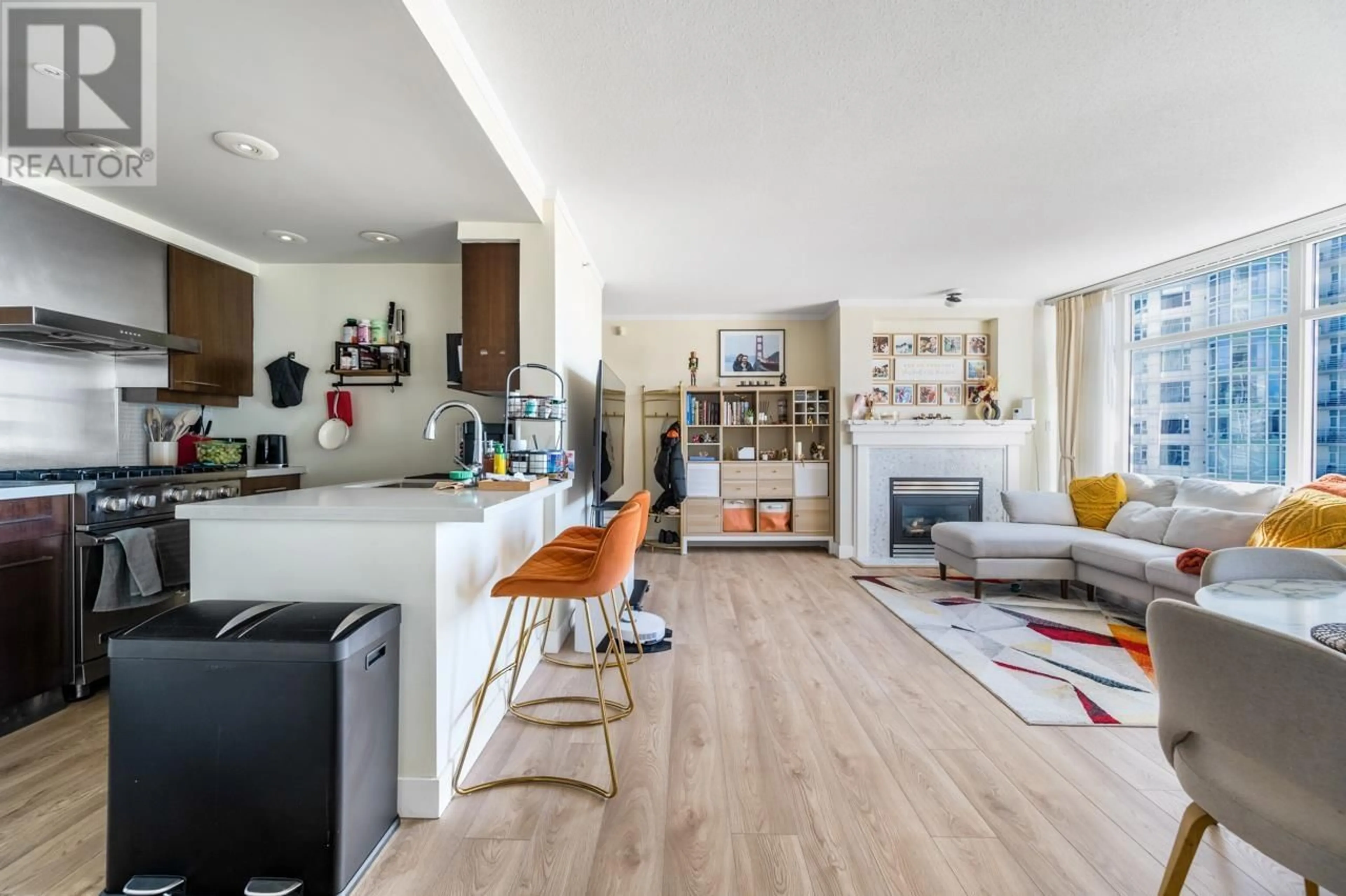 Open concept kitchen, unknown for 2608 - 198 AQUARIUS MEWS, Vancouver British Columbia V6Z2Y4
