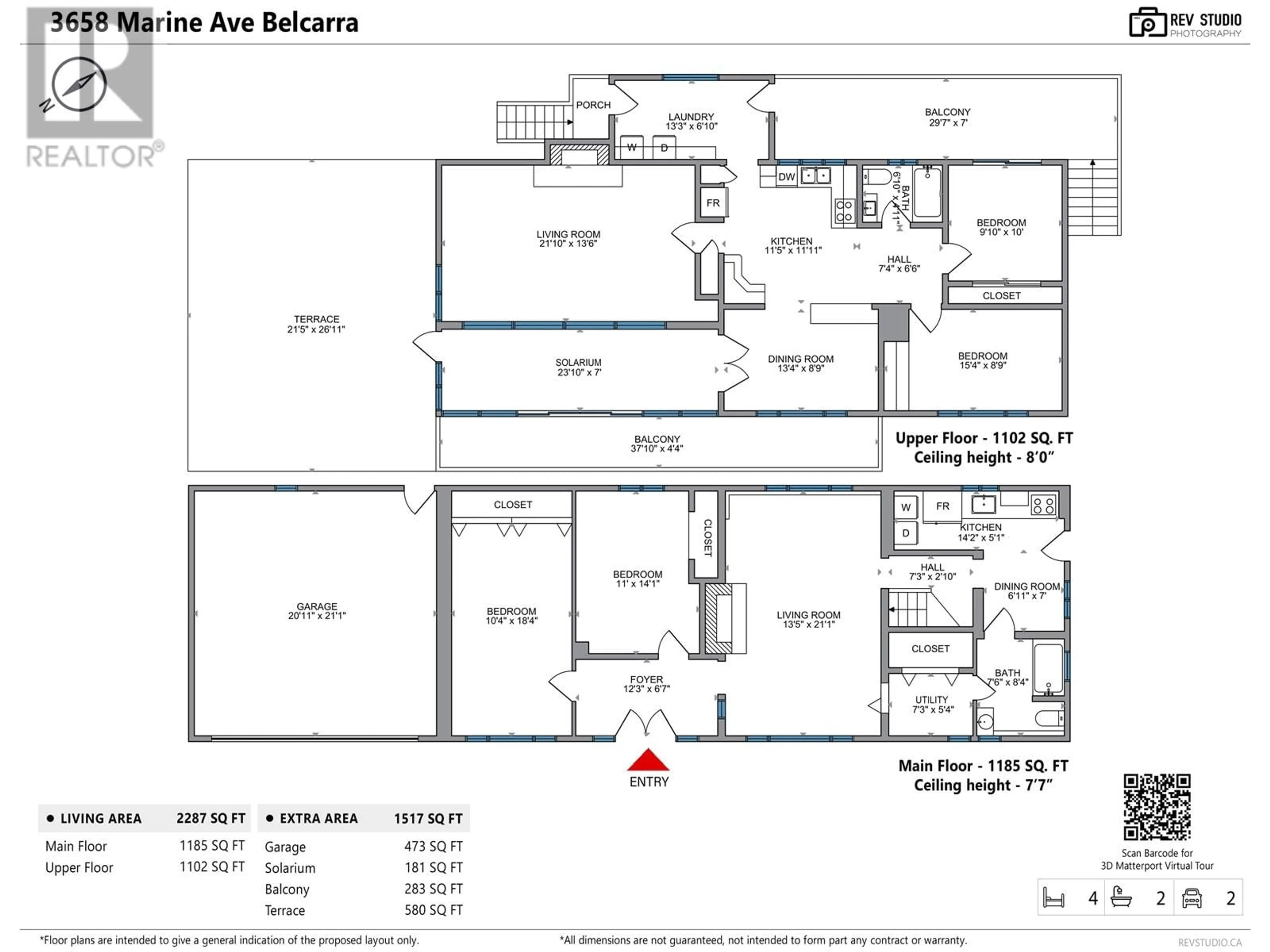 Floor plan for 3658 MARINE AVENUE, Belcarra British Columbia V3H4R8