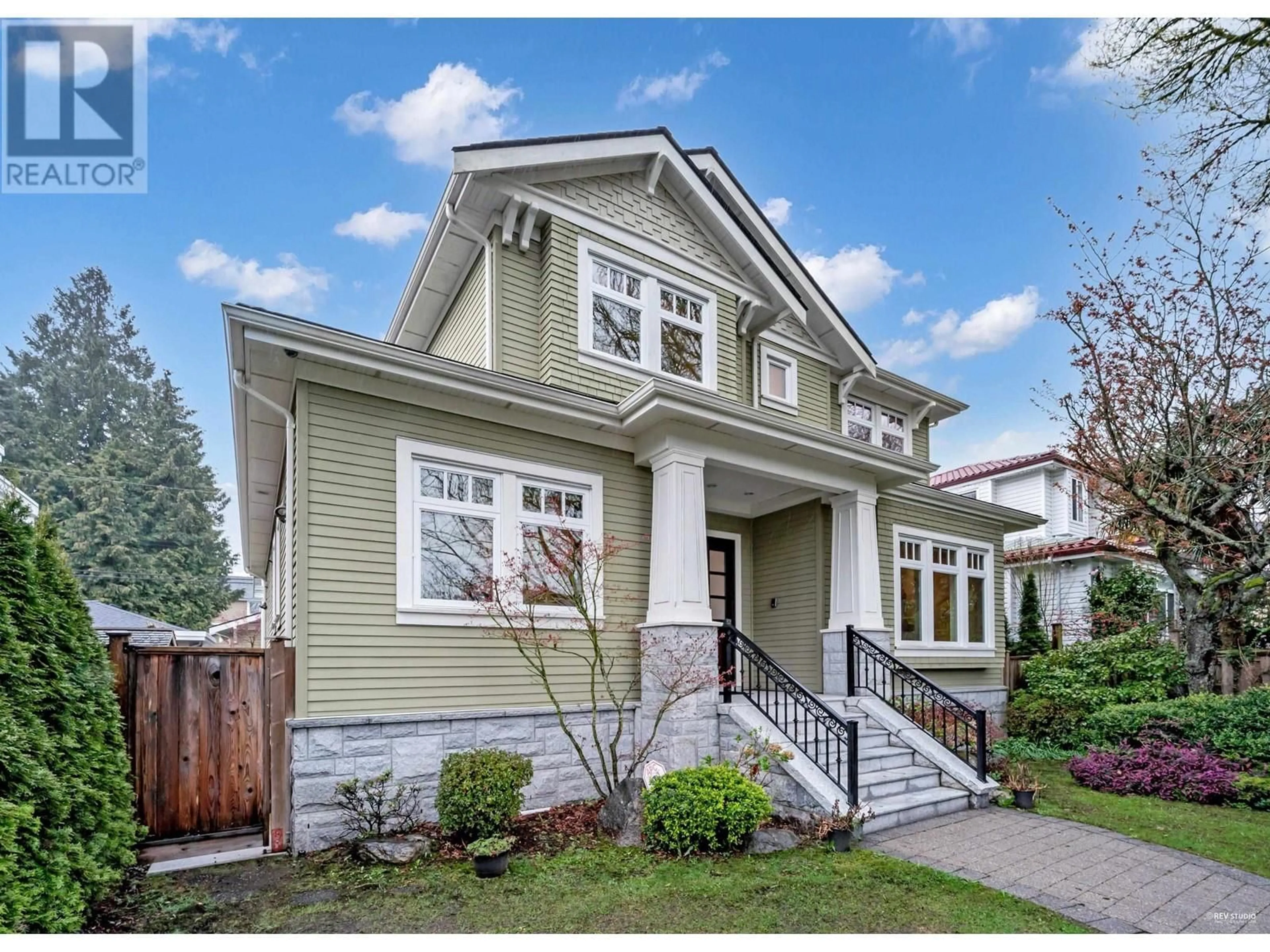 Home with vinyl exterior material, street for 1737 63RD AVENUE, Vancouver British Columbia V6P2H7
