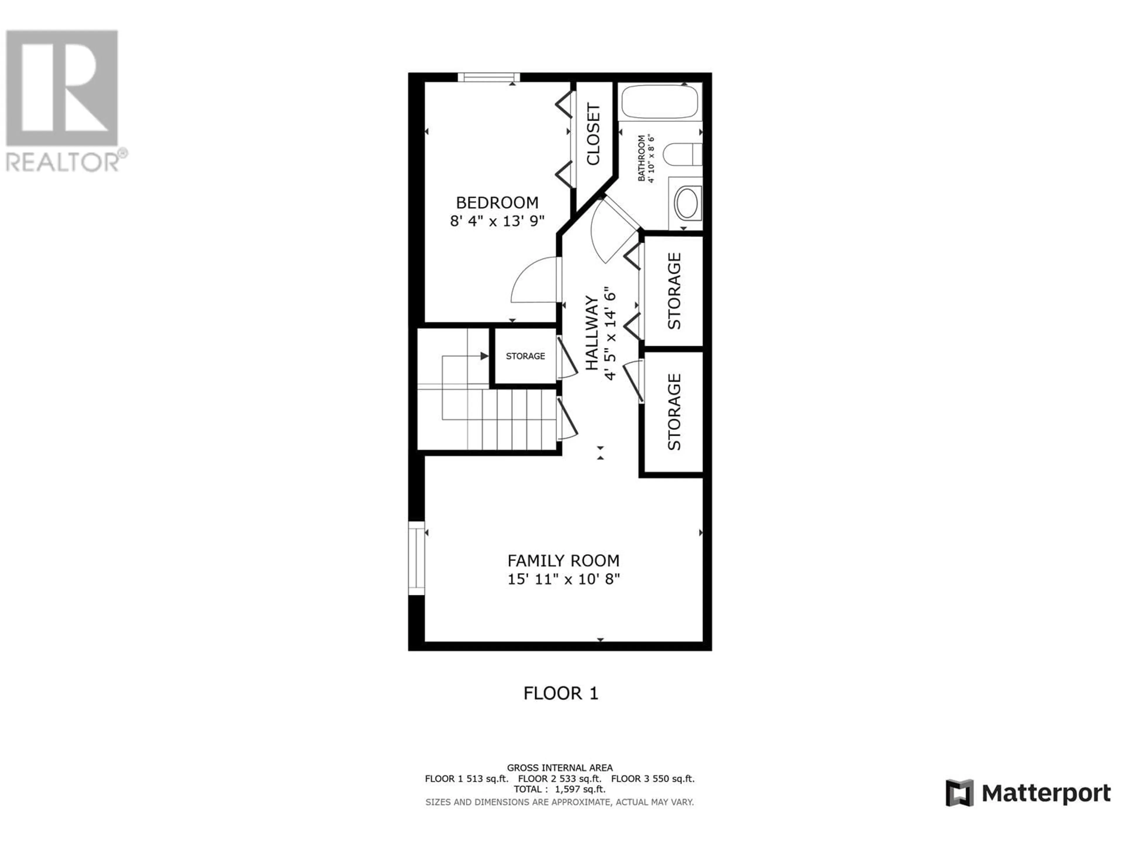 Floor plan for 9203 102 AVENUE, Fort St. John British Columbia V1J0J9