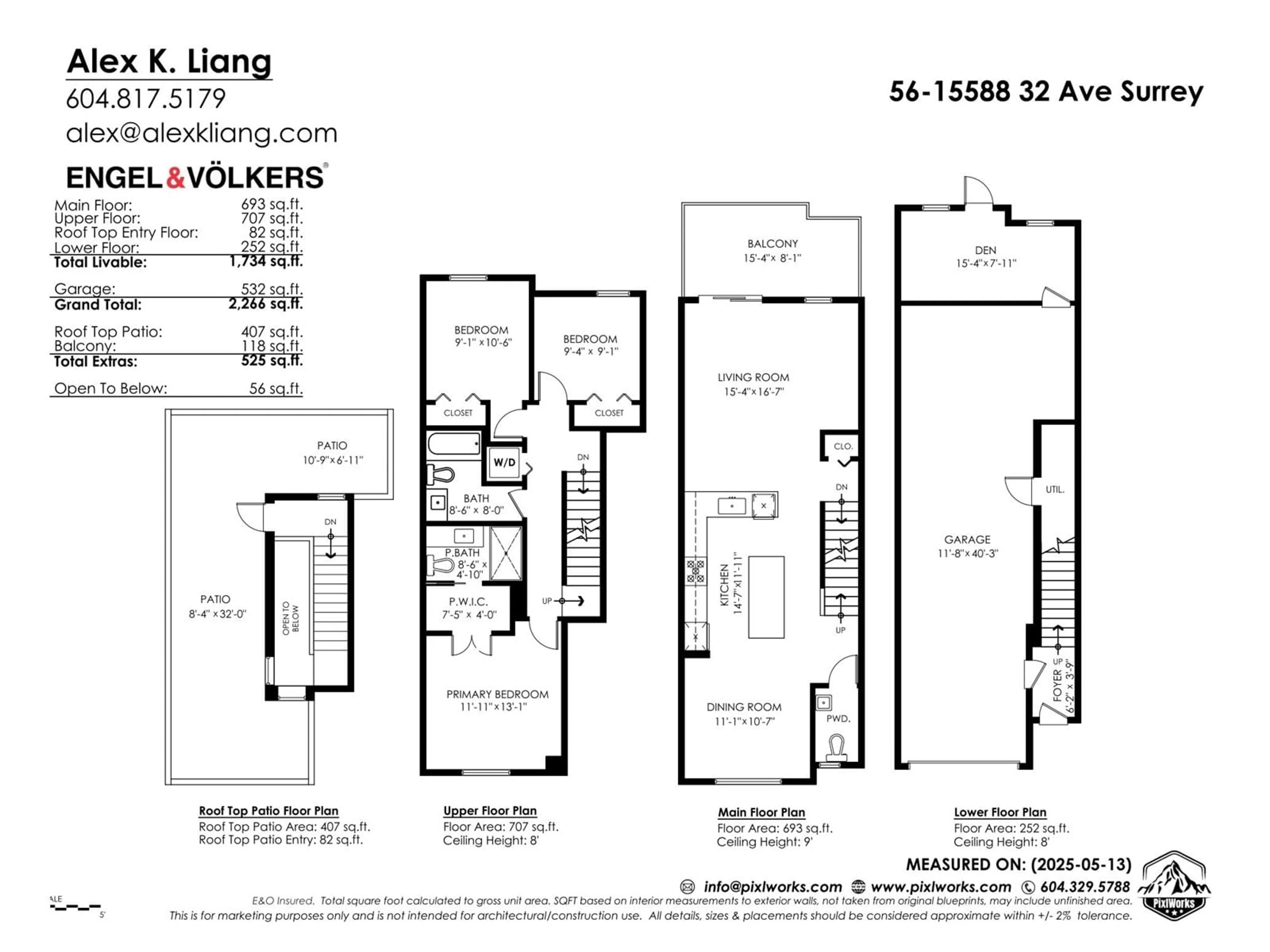 Floor plan for 56 - 15588 32, Surrey British Columbia V3Z0G3