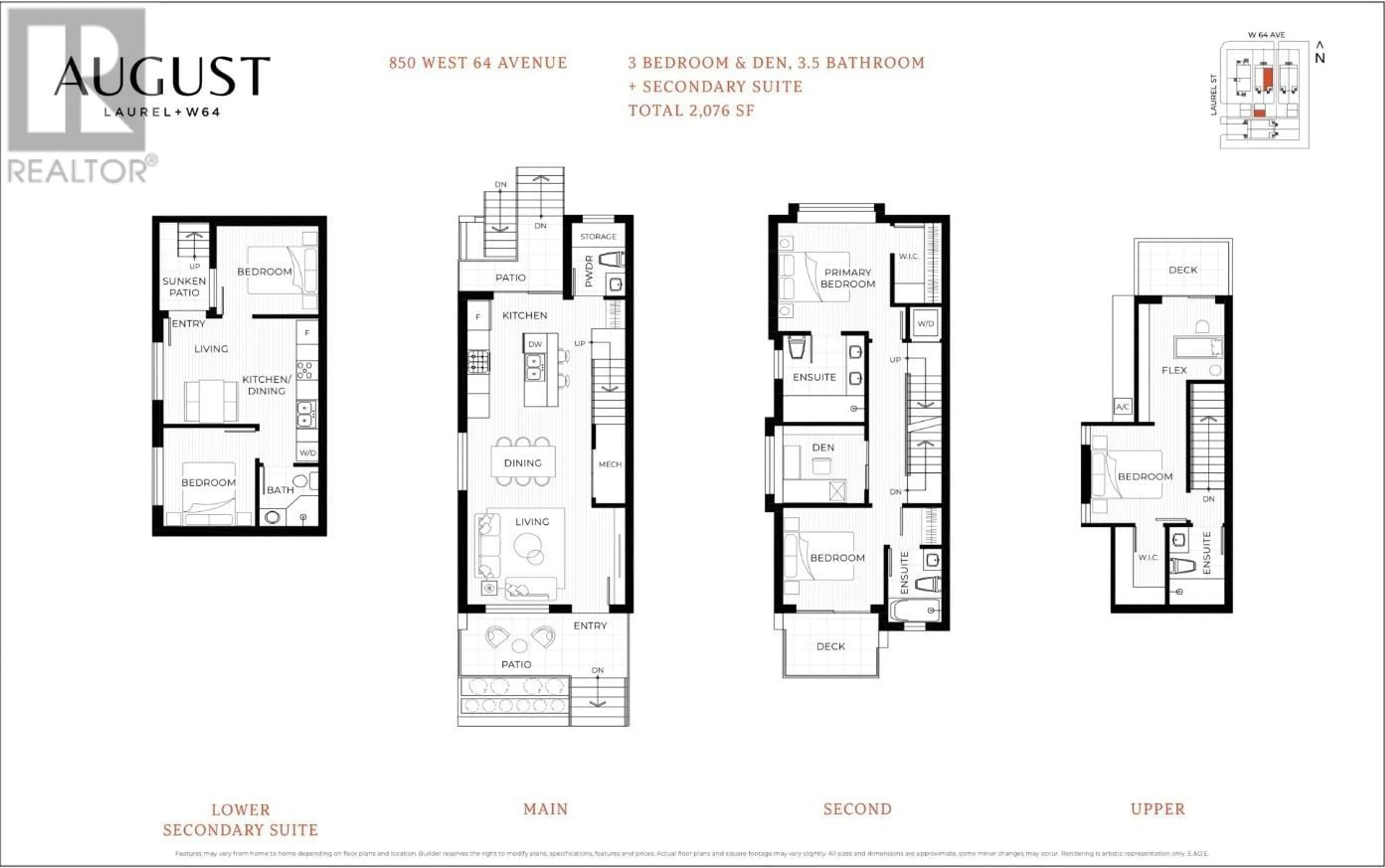 Floor plan for 850 64TH AVENUE, Vancouver British Columbia V6P3V1