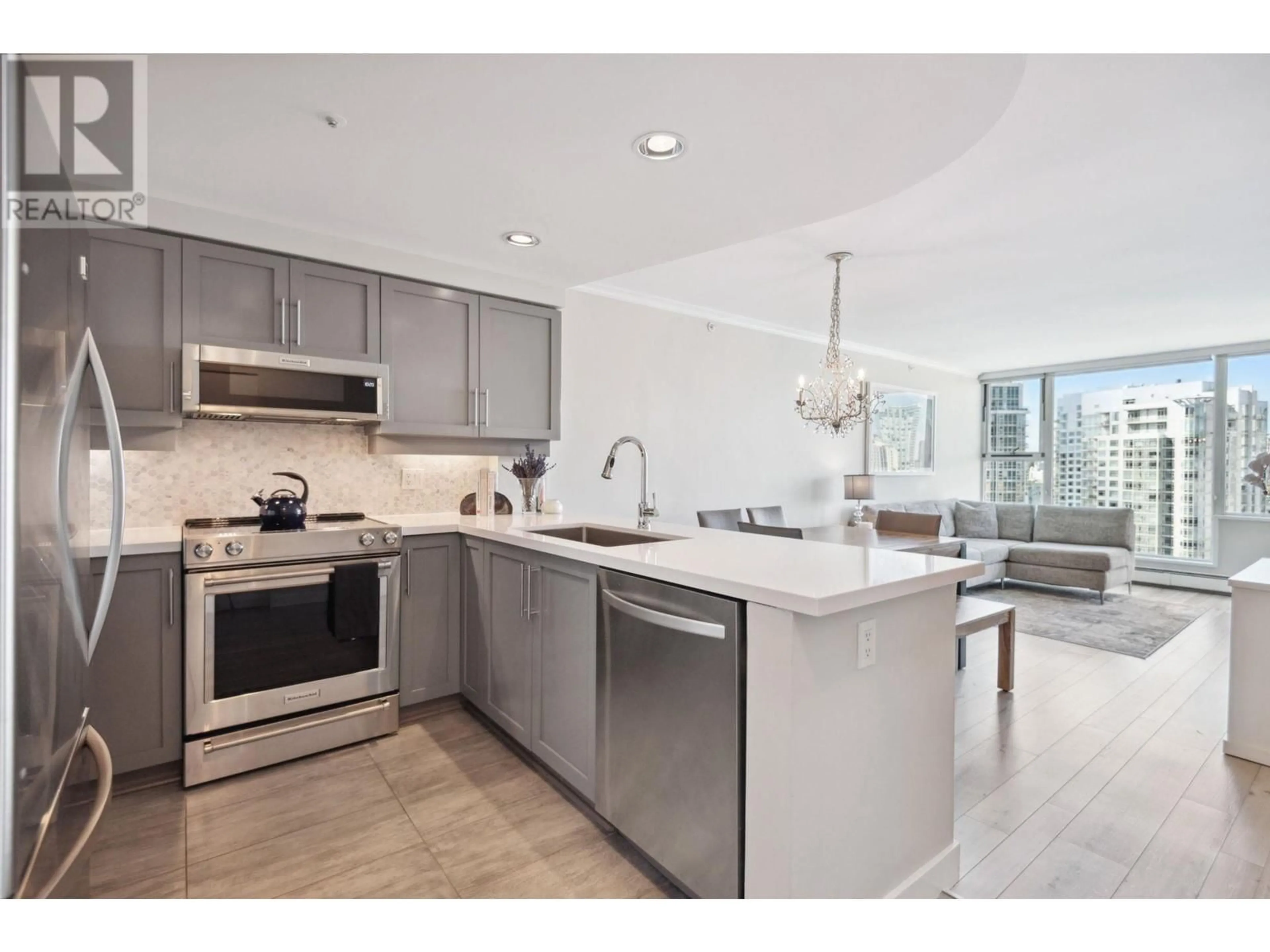 Open concept kitchen, unknown for 3008 - 1008 CAMBIE STREET, Vancouver British Columbia V6B6J7
