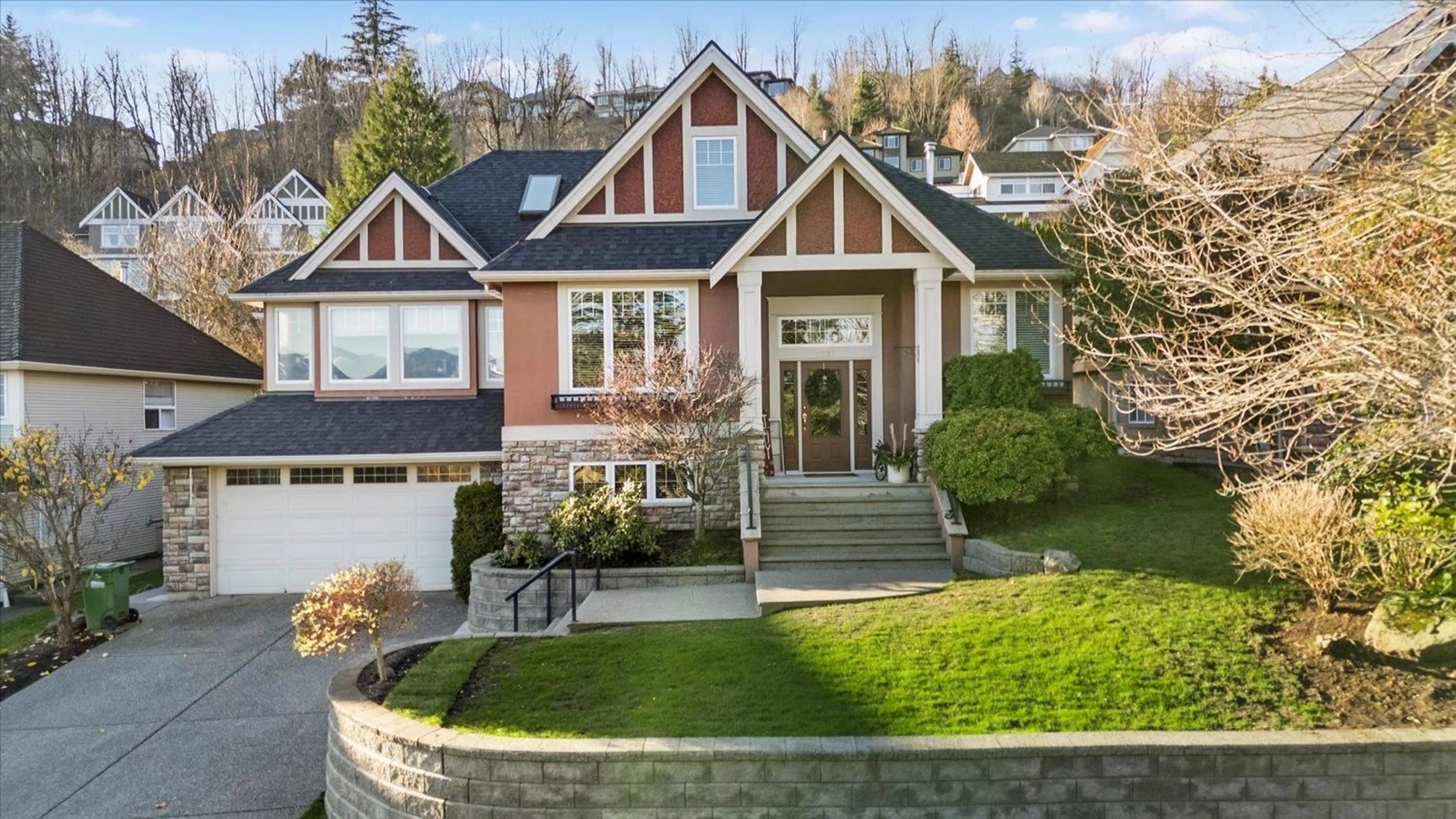 Home with brick exterior material, street for 2637 STONECROFT, Abbotsford British Columbia V3G1K8