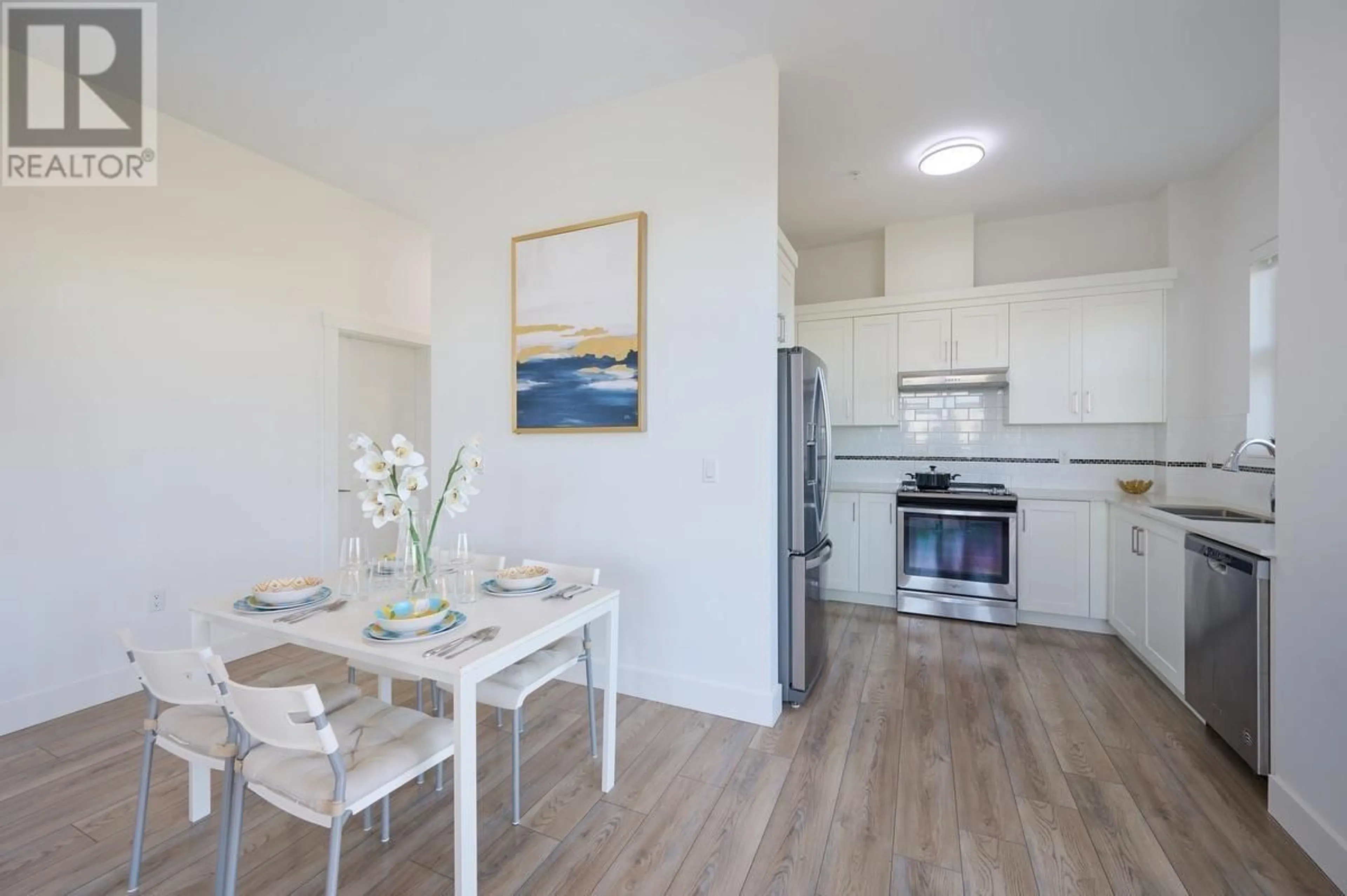 Standard kitchen, wood/laminate floor for 503 - 22577 ROYAL CRESCENT, Maple Ridge British Columbia V2X2M2