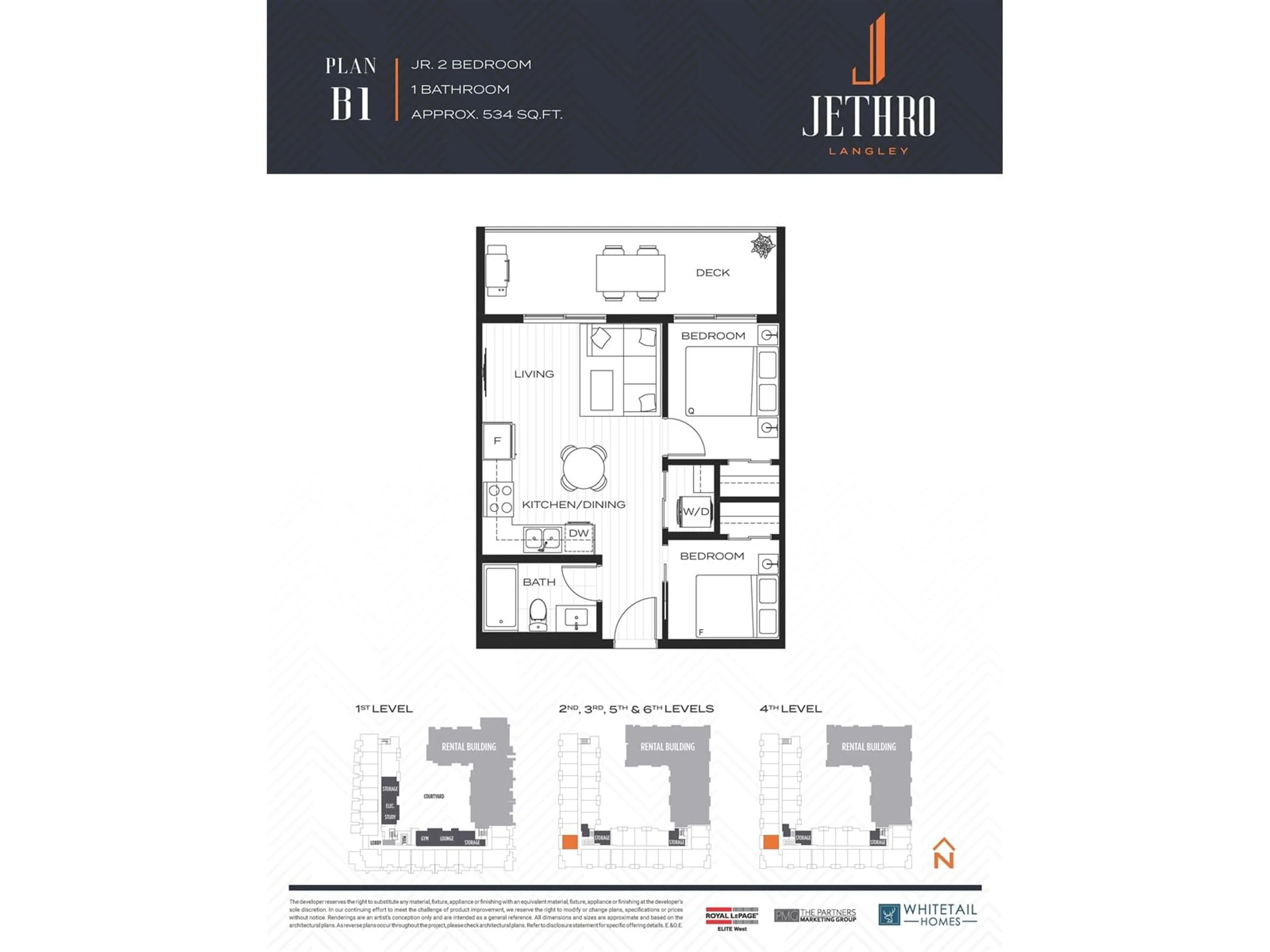 Floor plan for A305 - 5360 204TH, Langley British Columbia V0V0V0