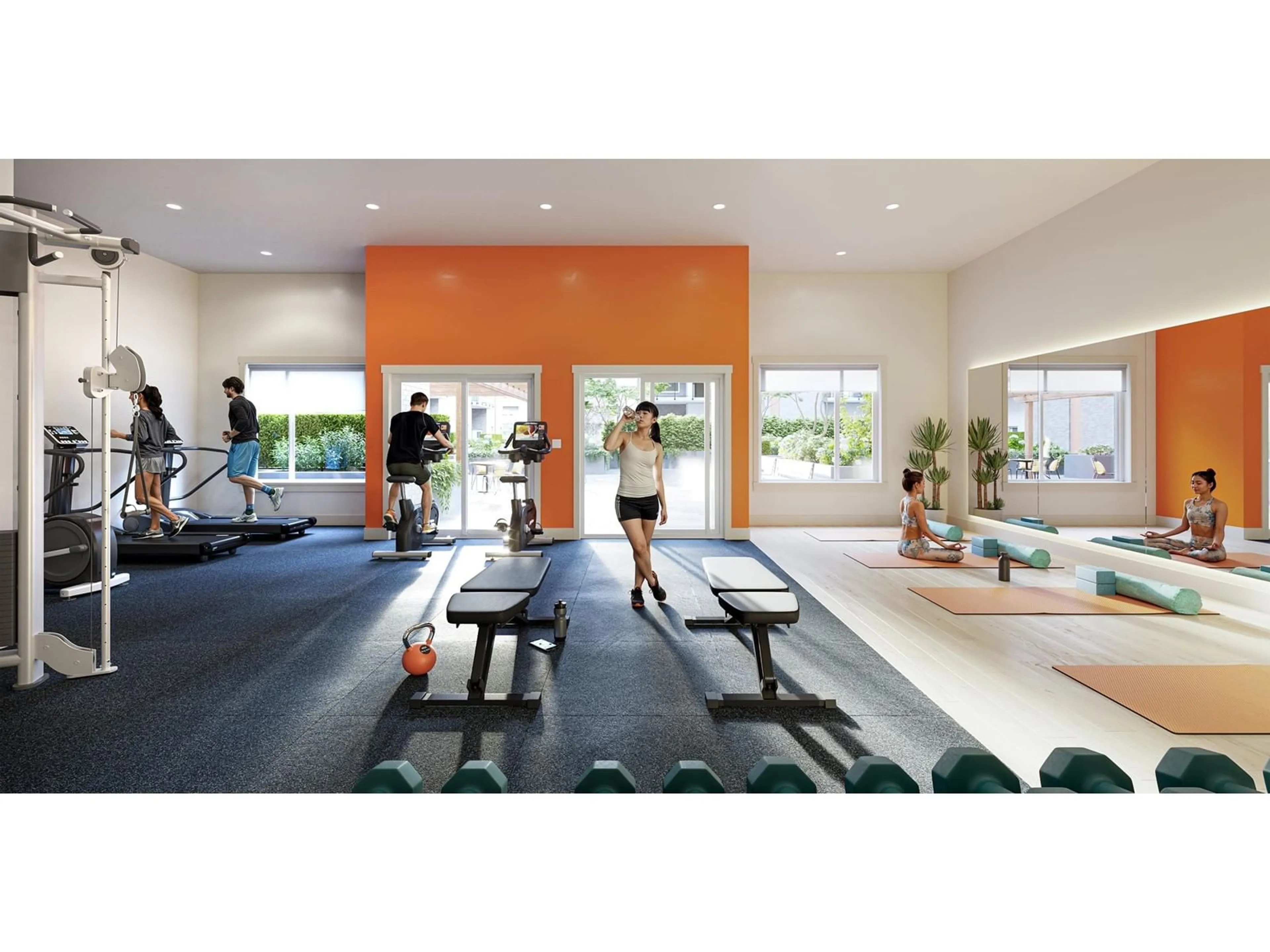 Gym or fitness room for A305 - 5360 204TH, Langley British Columbia V0V0V0
