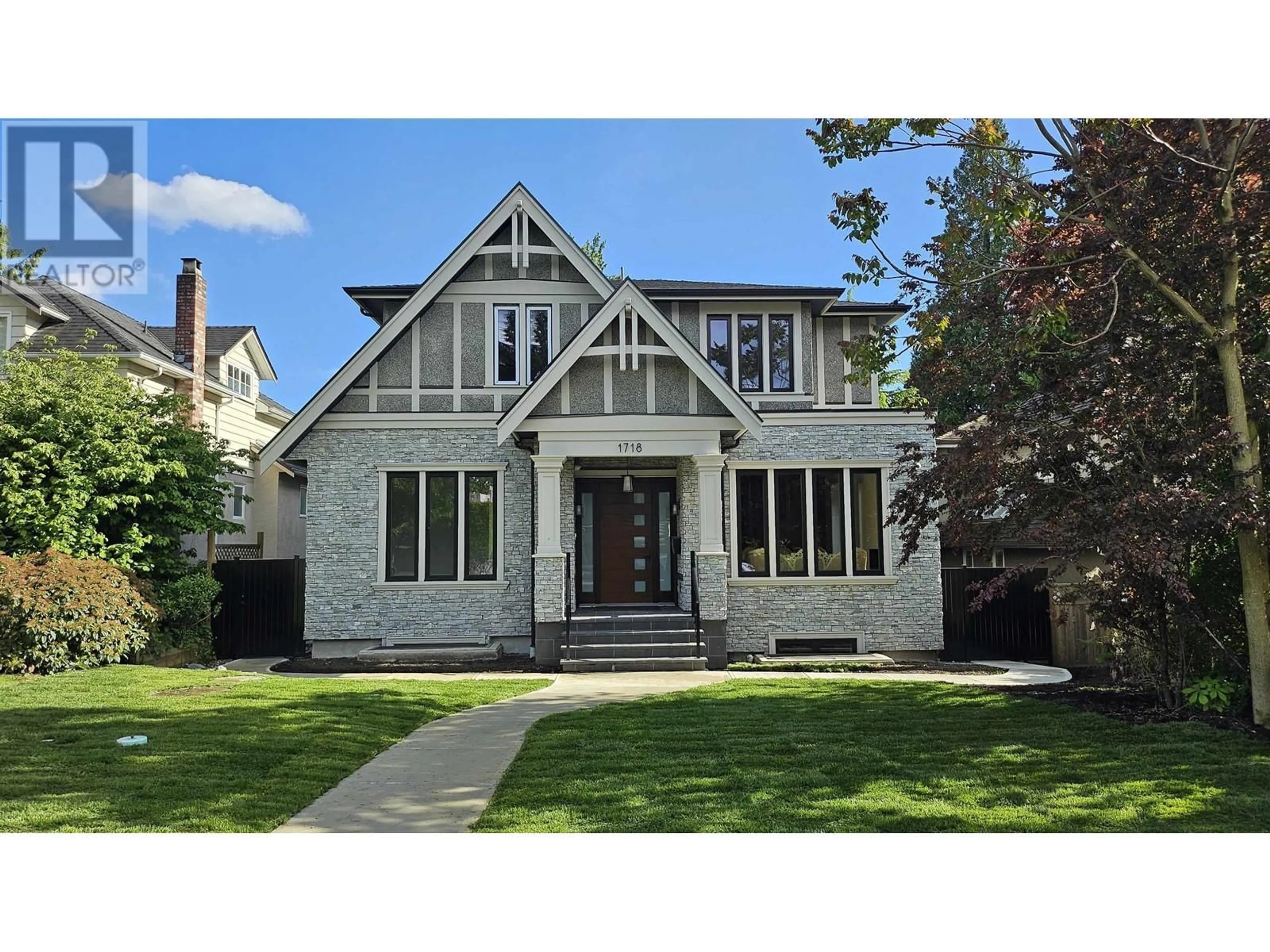Home with brick exterior material, street for 1718 61ST AVENUE, Vancouver British Columbia V6P2C3