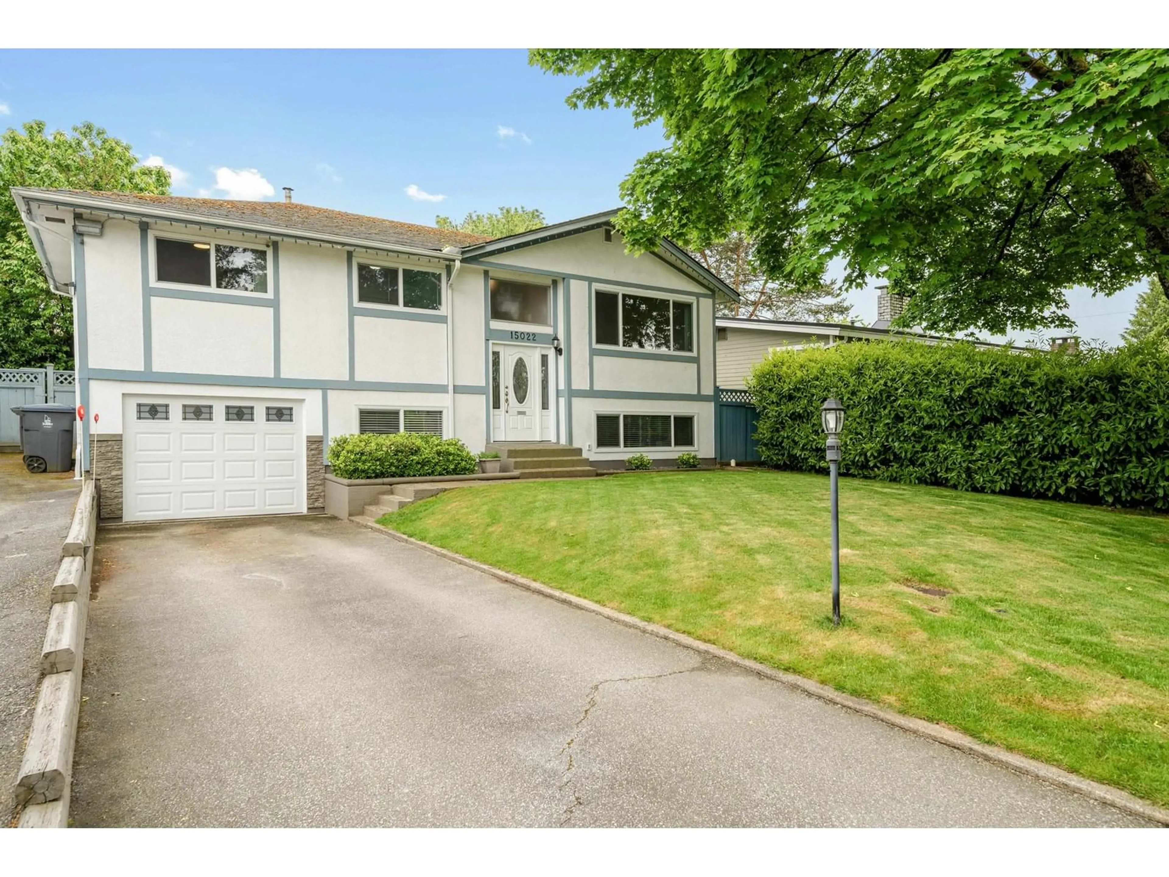 Home with vinyl exterior material, street for 15022 SWALLOW, Surrey British Columbia V3R4X2