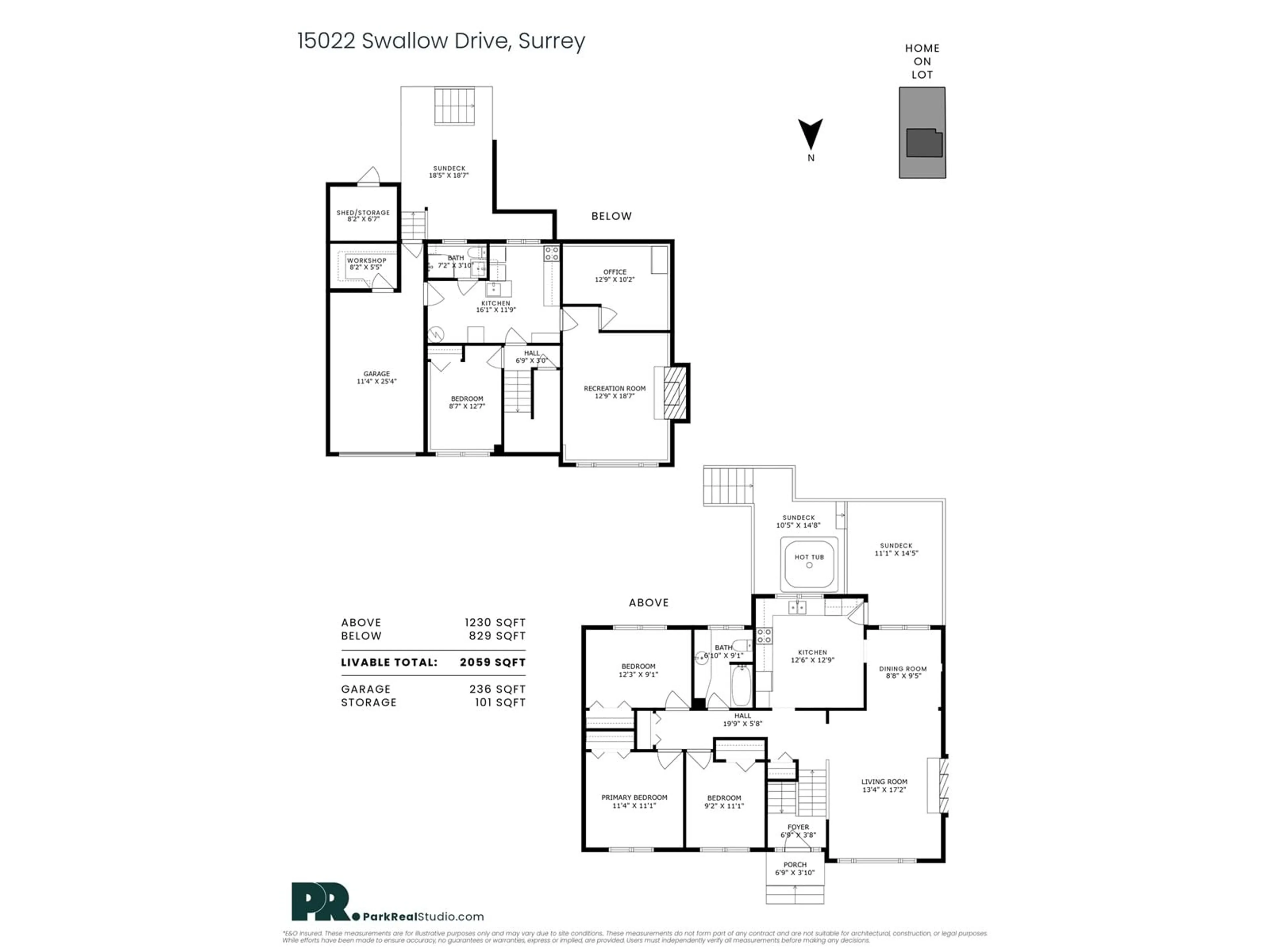 Floor plan for 15022 SWALLOW, Surrey British Columbia V3R4X2