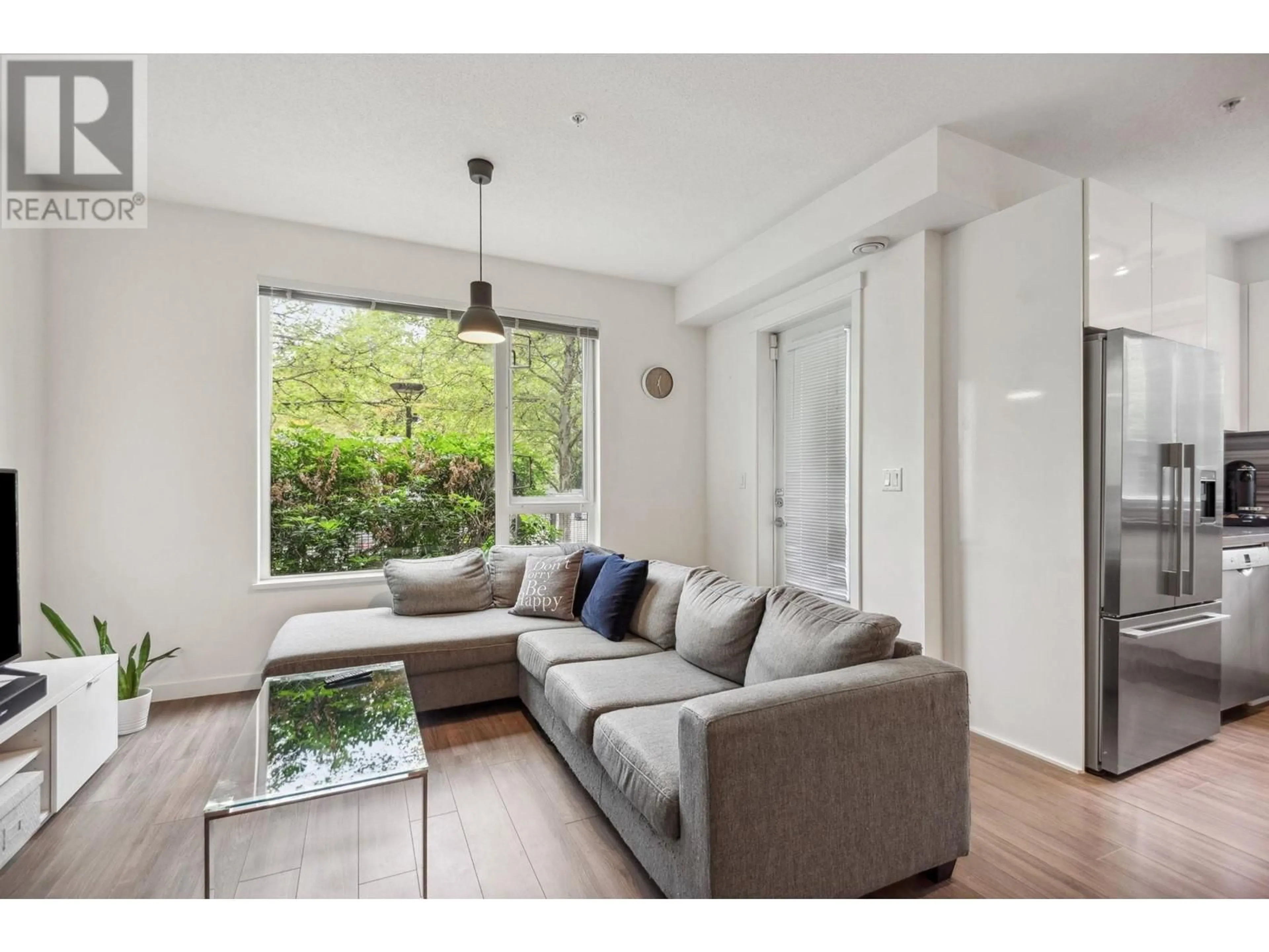Living room with furniture, unknown for 107 - 3138 RIVERWALK AVENUE, Vancouver British Columbia V5S0A6