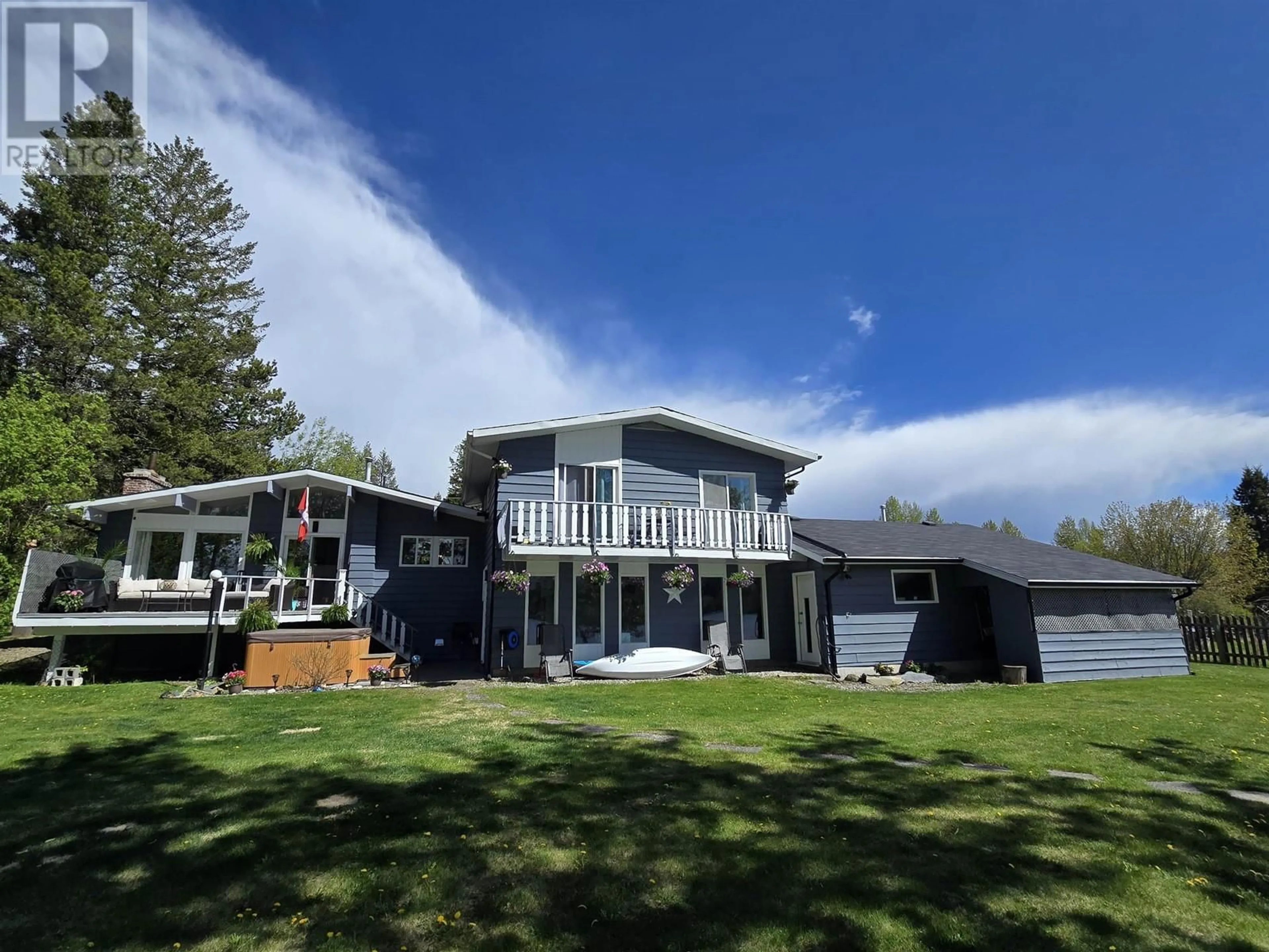 A pic from outside/outdoor area/front of a property/back of a property/a pic from drone, unknown for 2133 WACCAN ROAD, Quesnel British Columbia V2J7B8