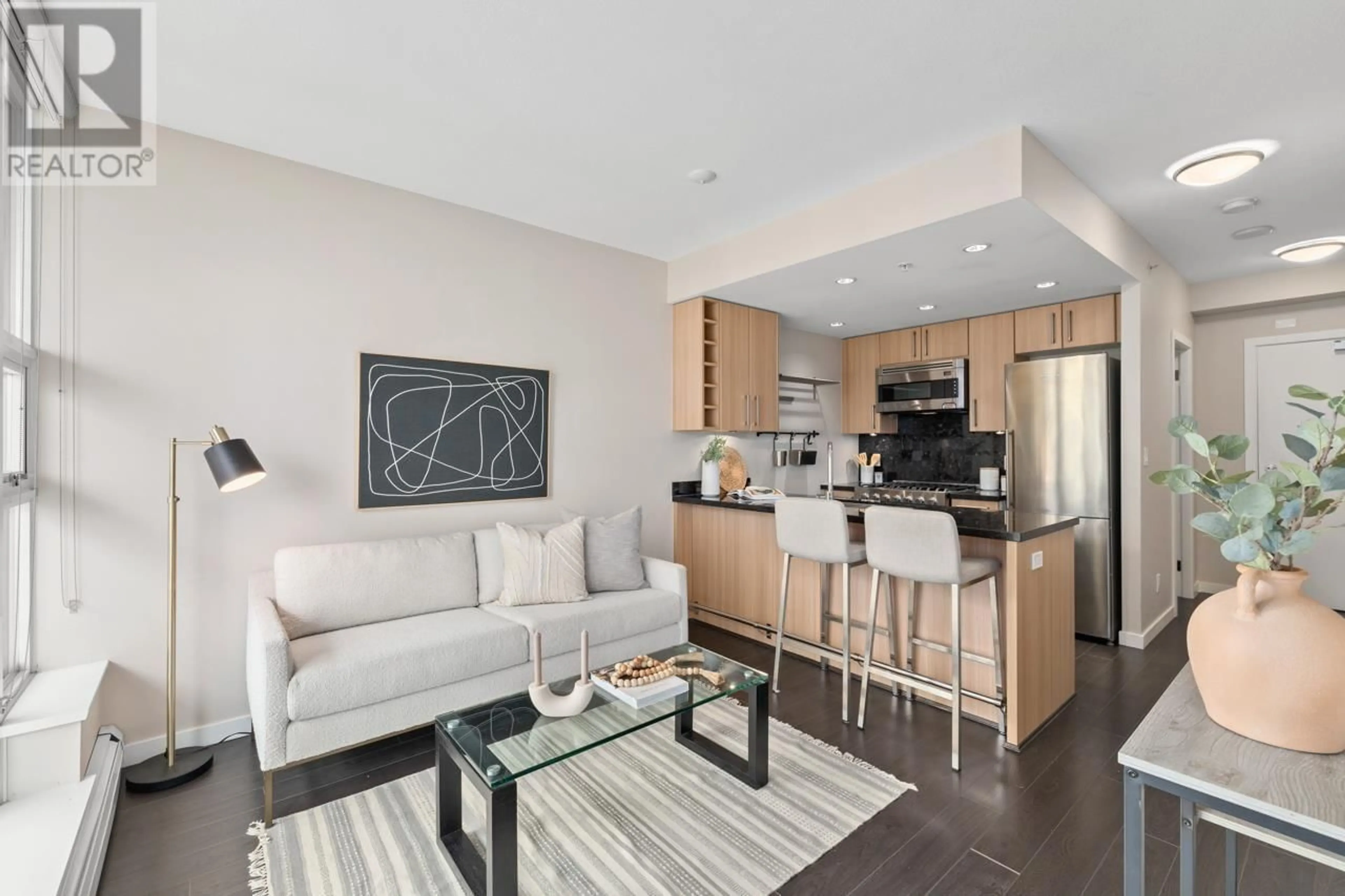 Living room with furniture, unknown for 1101 - 1708 COLUMBIA STREET, Vancouver British Columbia V5Y0H7