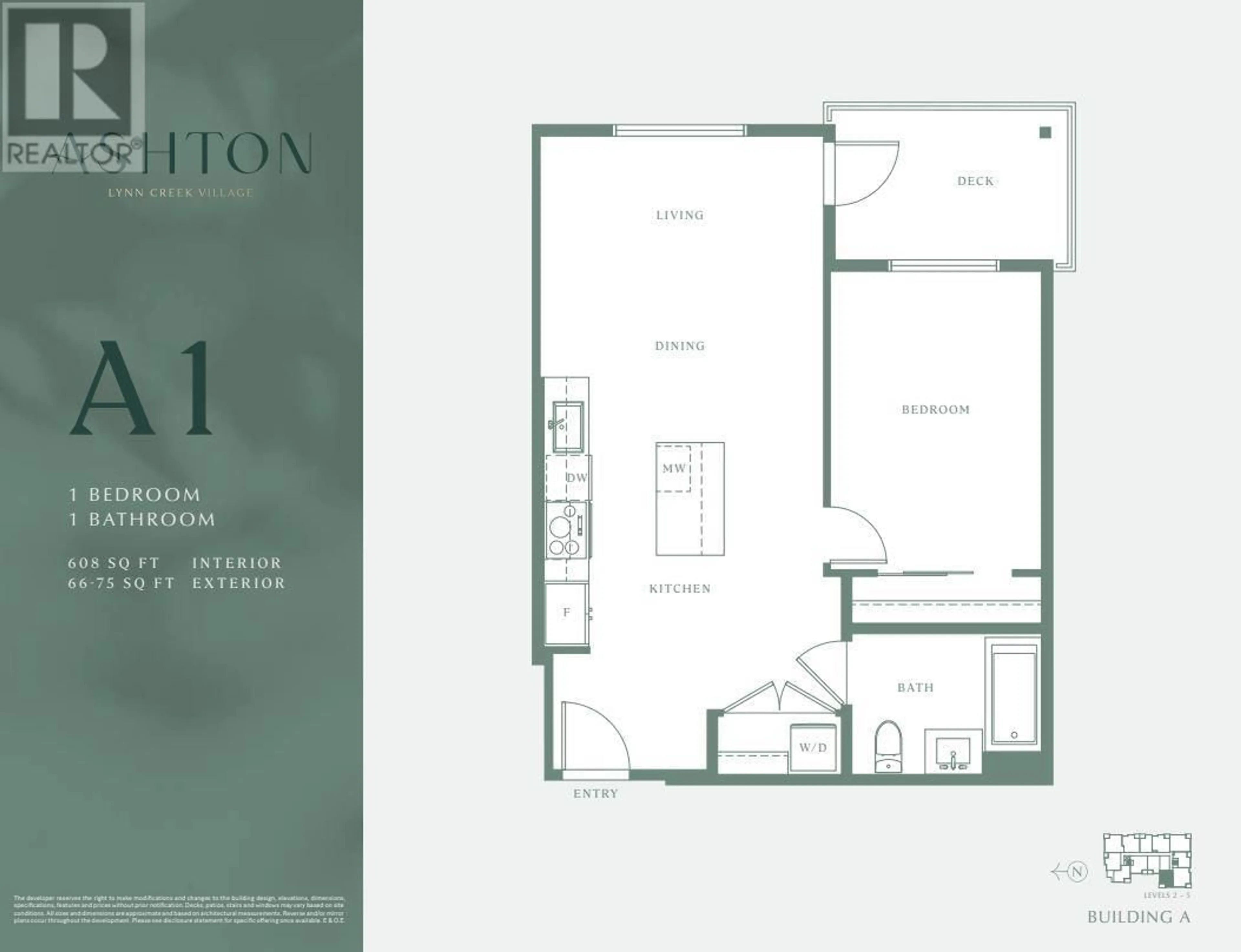 Floor plan for 210 - 405 MARIE PLACE, North Vancouver British Columbia V7J3P6