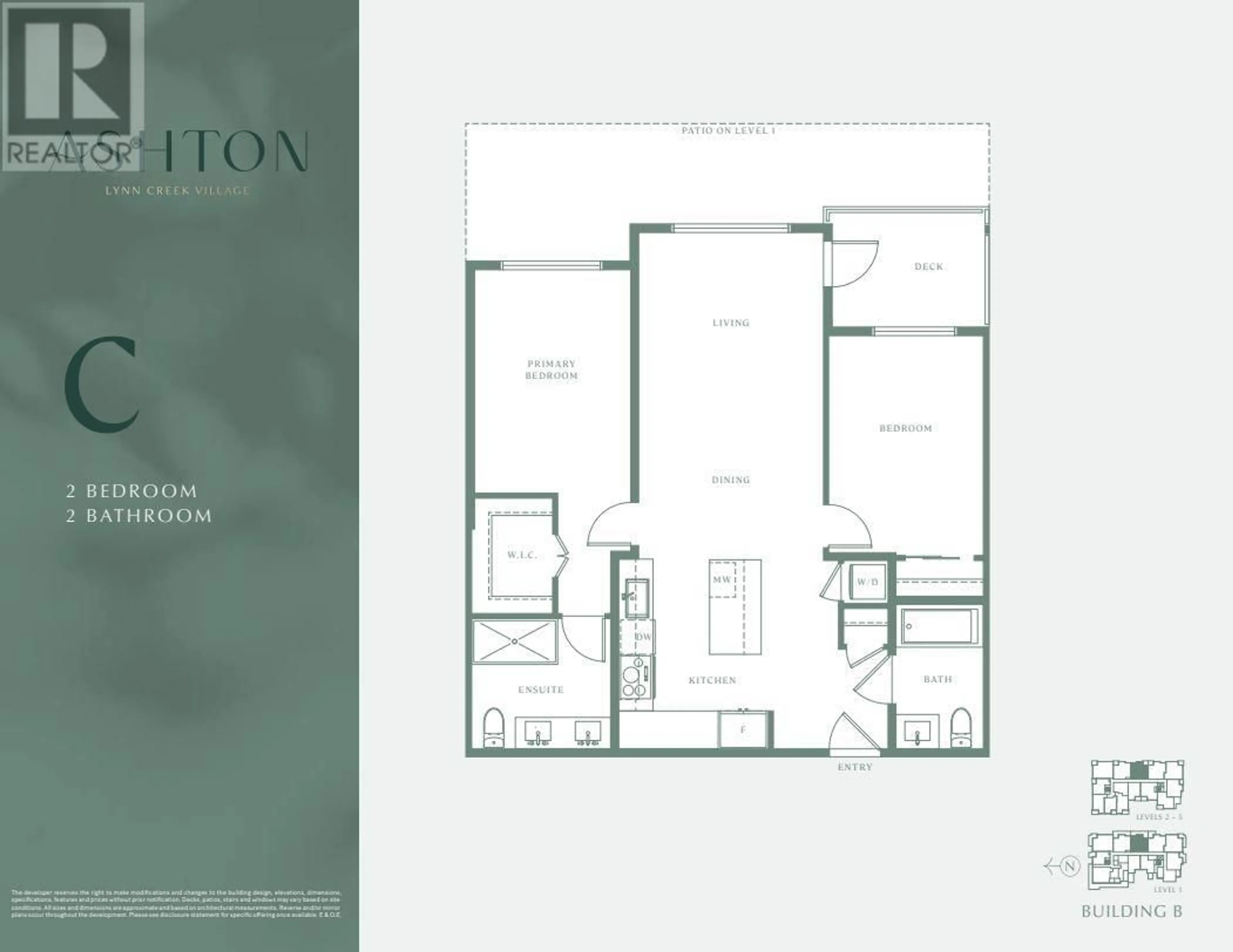 Floor plan for 221 - 405 MARIE PLACE, North Vancouver British Columbia V7J3P6