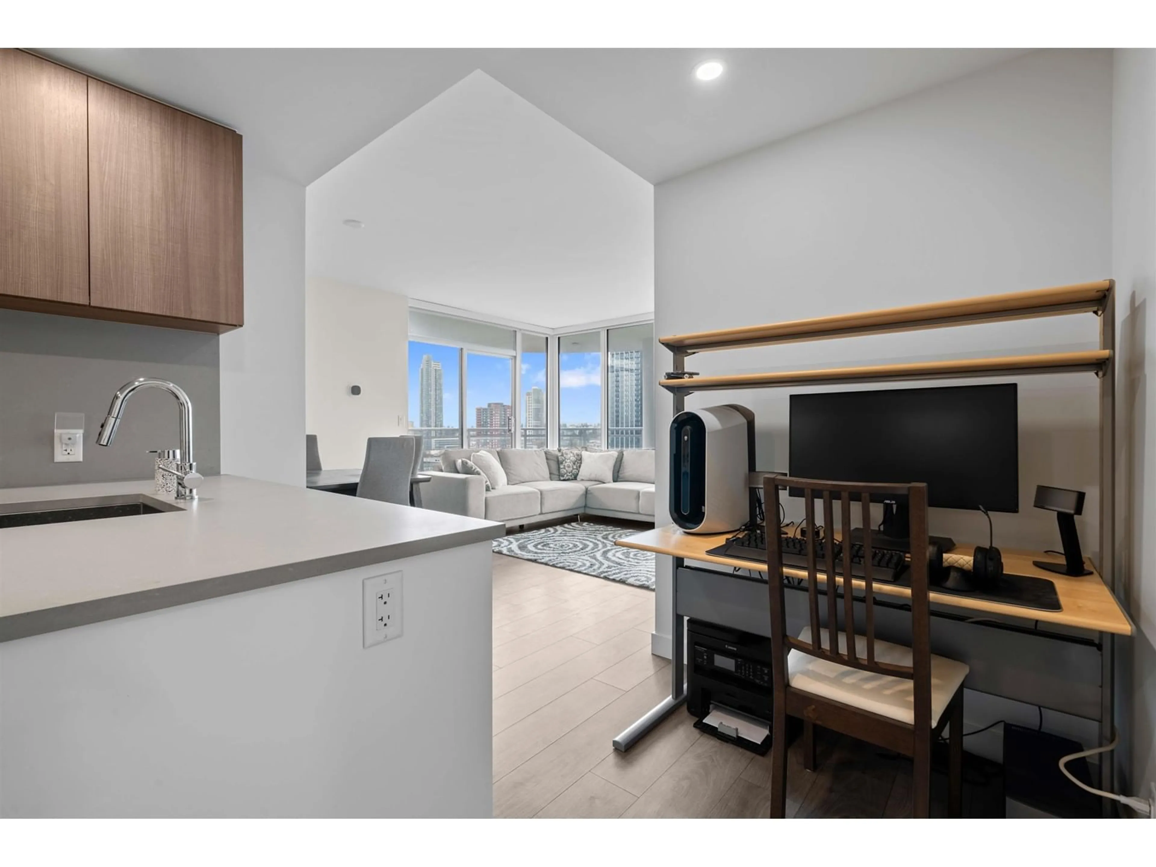 Open concept kitchen, unknown for 1203 - 13318 104, Surrey British Columbia V3T0R2