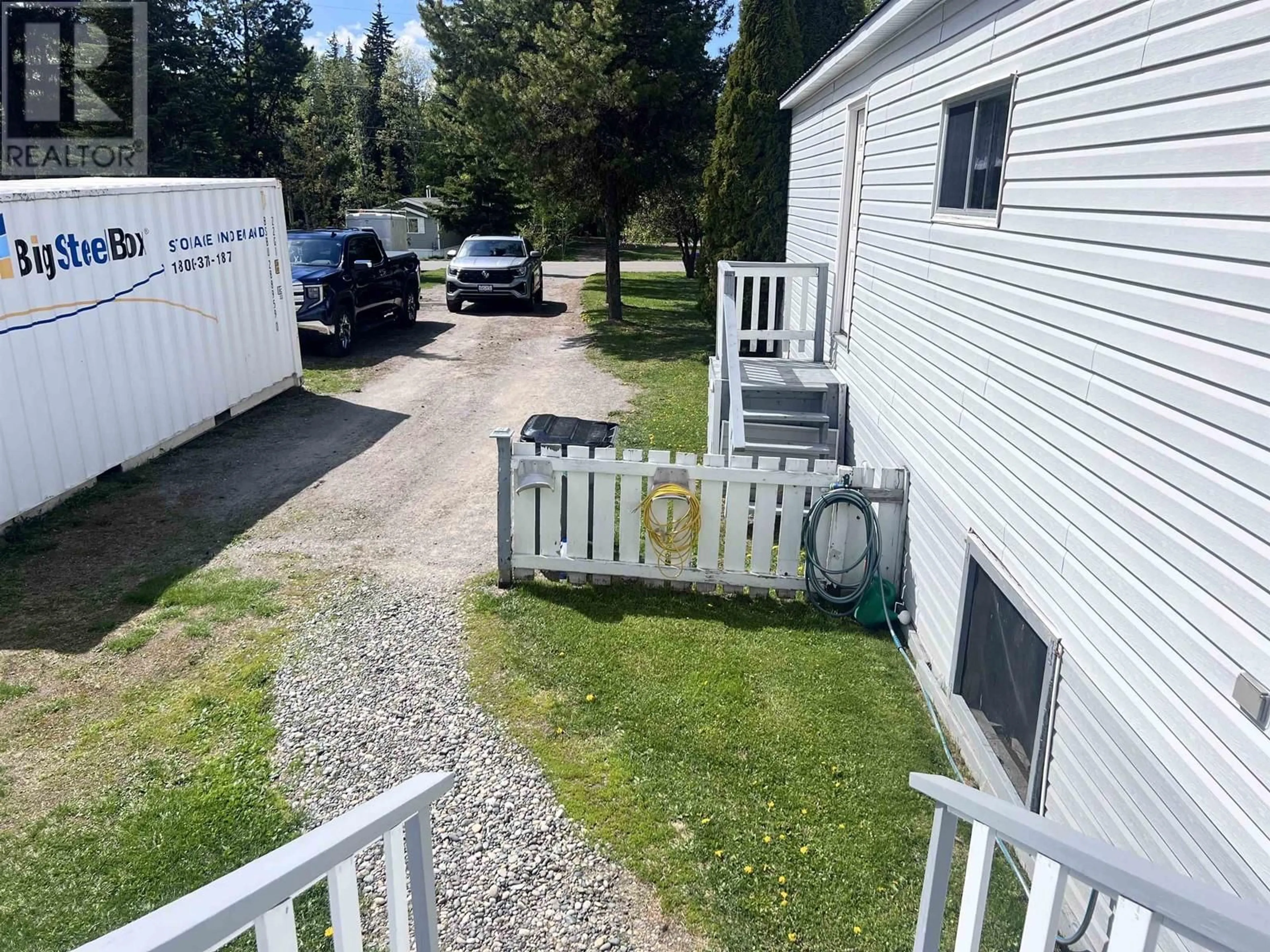 A pic from outside/outdoor area/front of a property/back of a property/a pic from drone, street for 1854 SOMMERVILLE ROAD, Prince George British Columbia V2N6T5