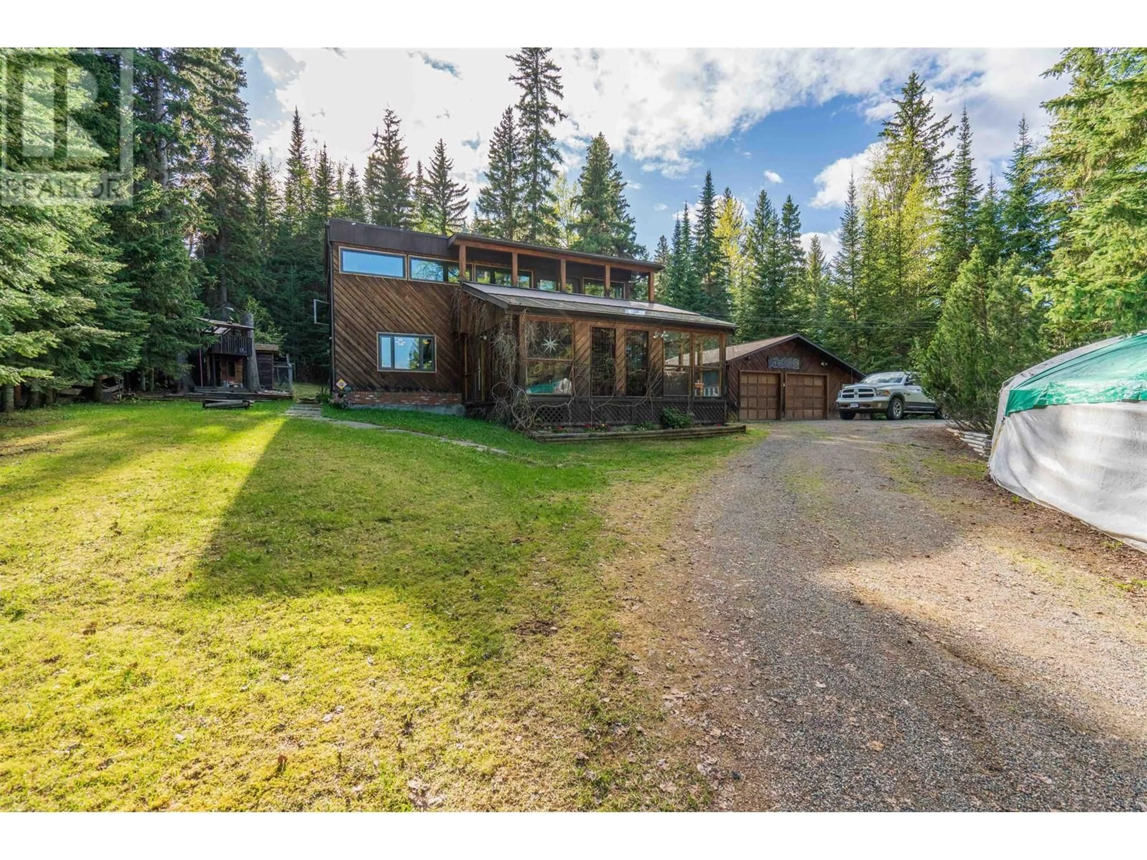 A pic from outside/outdoor area/front of a property/back of a property/a pic from drone, unknown for 8867 HALDI ROAD, Prince George British Columbia V2N6K1