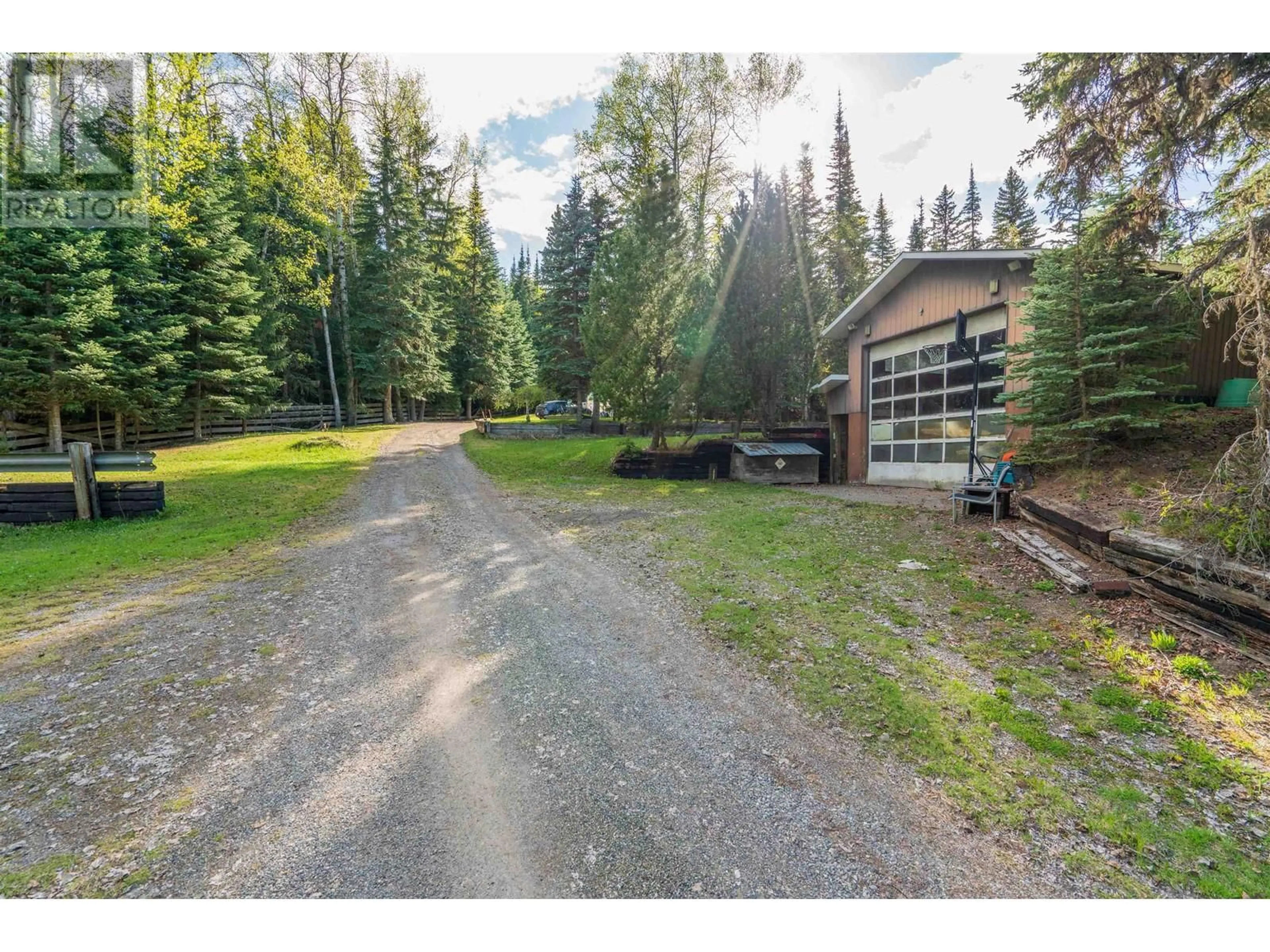 A pic from outside/outdoor area/front of a property/back of a property/a pic from drone, forest/trees view for 8867 HALDI ROAD, Prince George British Columbia V2N6K1