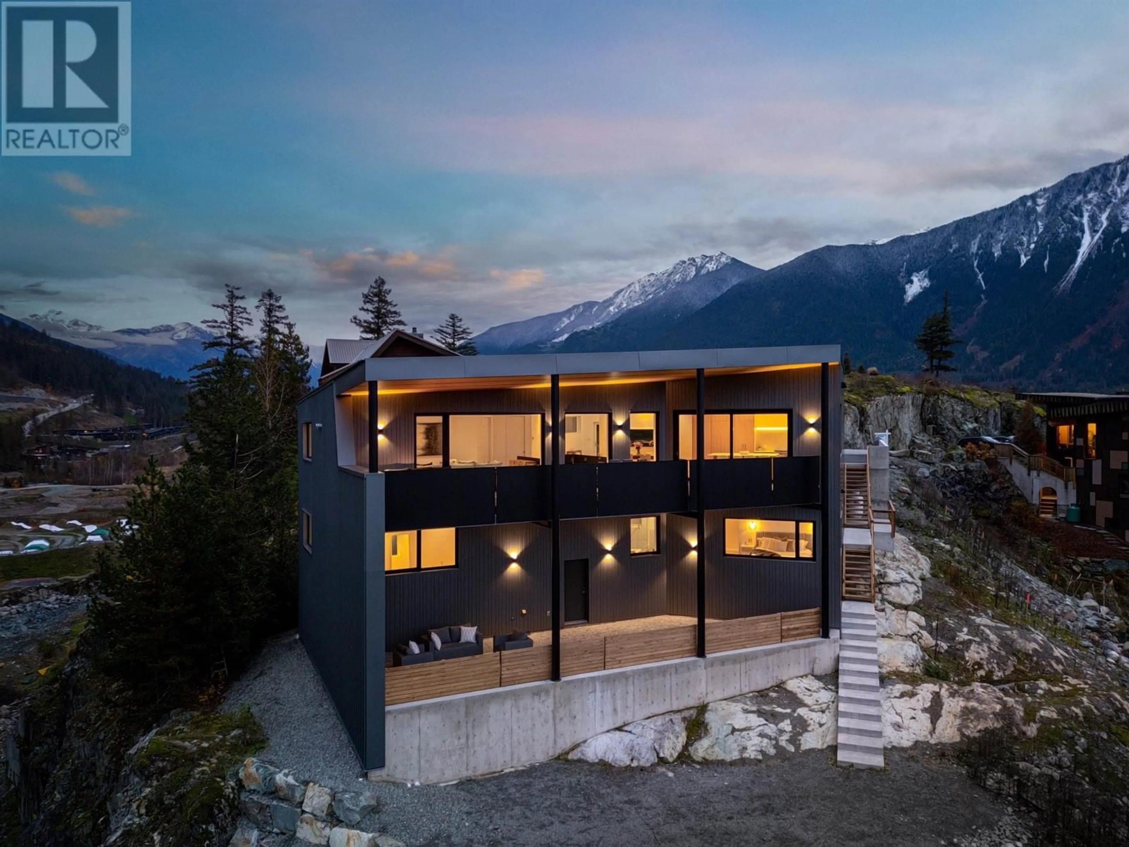 A pic from outside/outdoor area/front of a property/back of a property/a pic from drone, mountain view for 1780 PINEWOOD DRIVE, Pemberton British Columbia V0N2L3