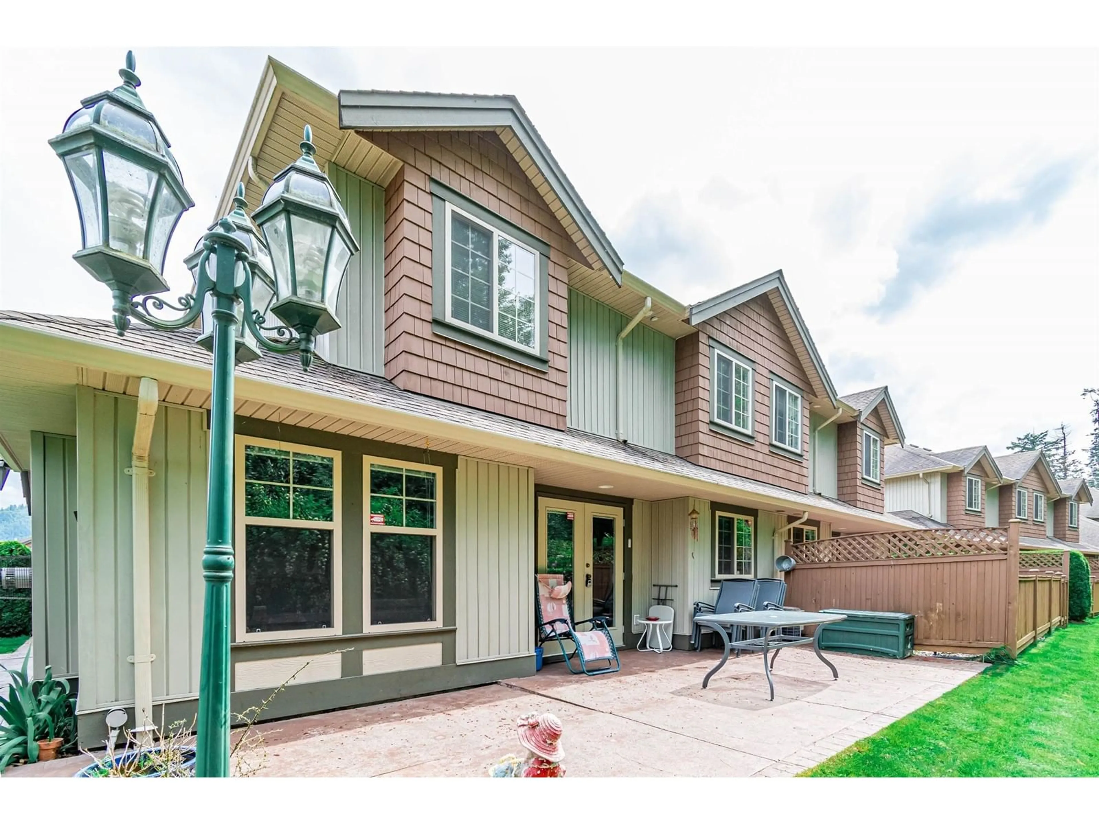 Home with brick exterior material, street for 48 - 6887 SHEFFIELD WAY, Chilliwack British Columbia V2R5V5