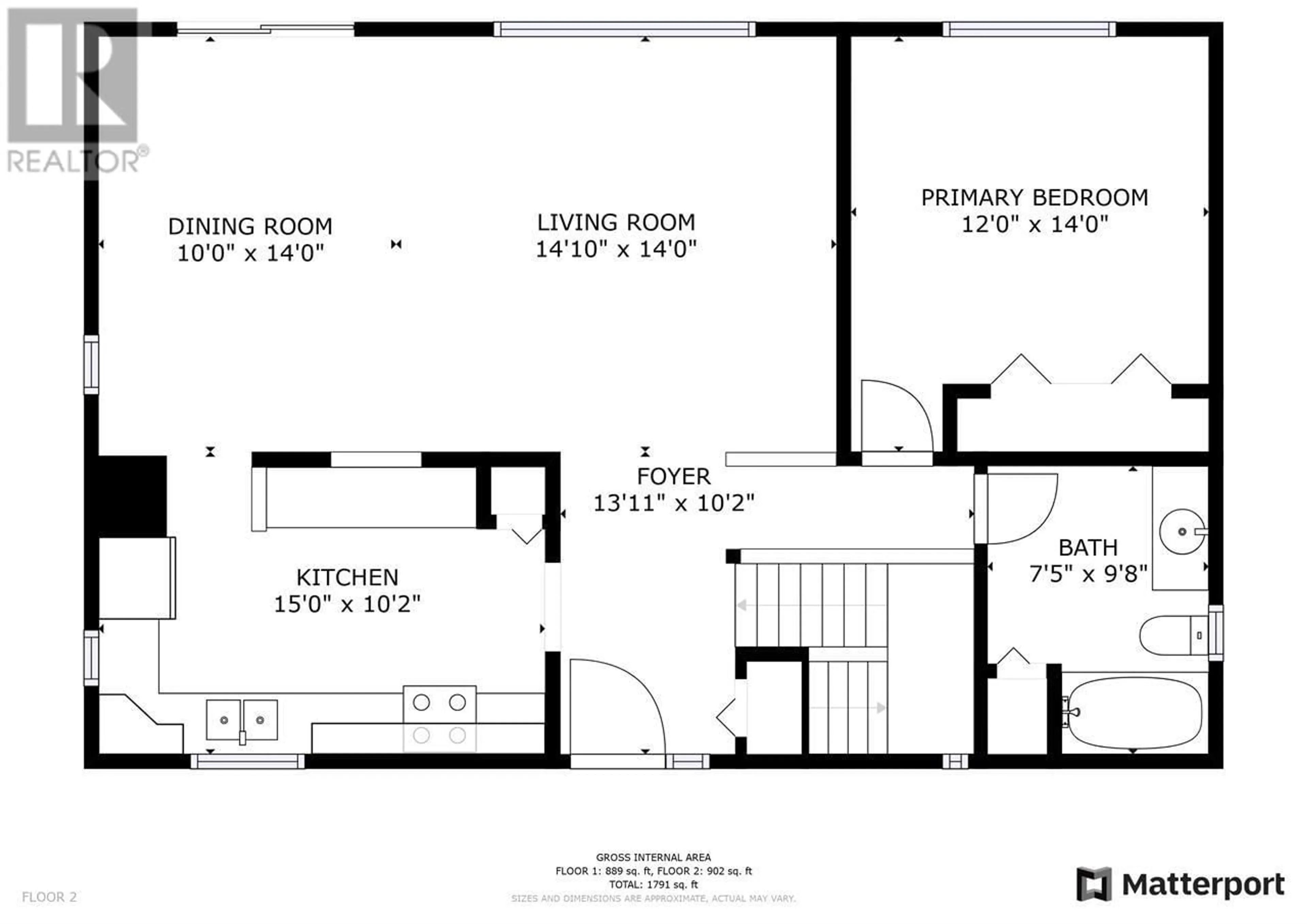 Floor plan for 4964 MONICAL ROAD, 108 Mile Ranch British Columbia V0K2Z0