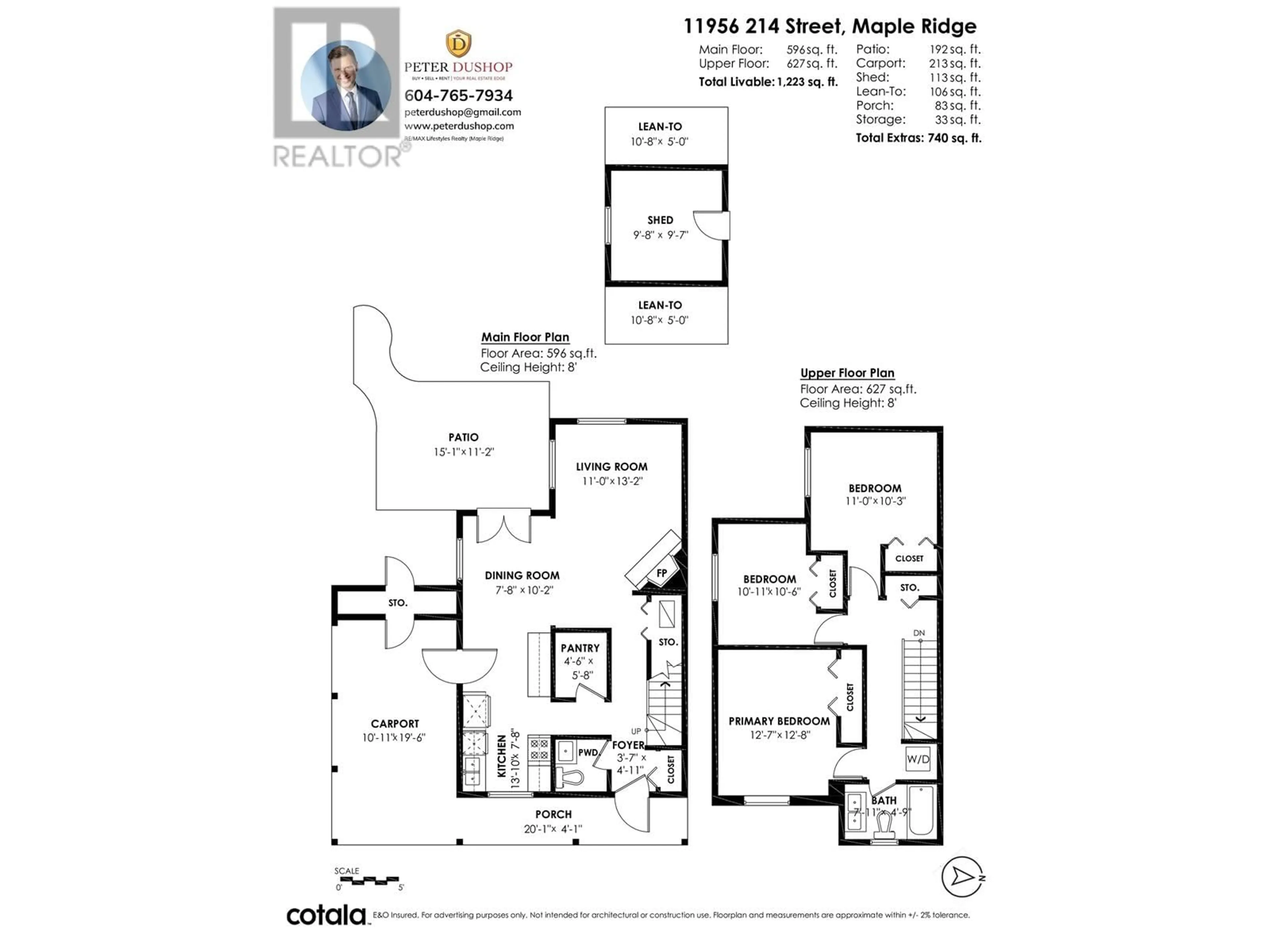 Floor plan for 11956 214 STREET, Maple Ridge British Columbia V2X8M7