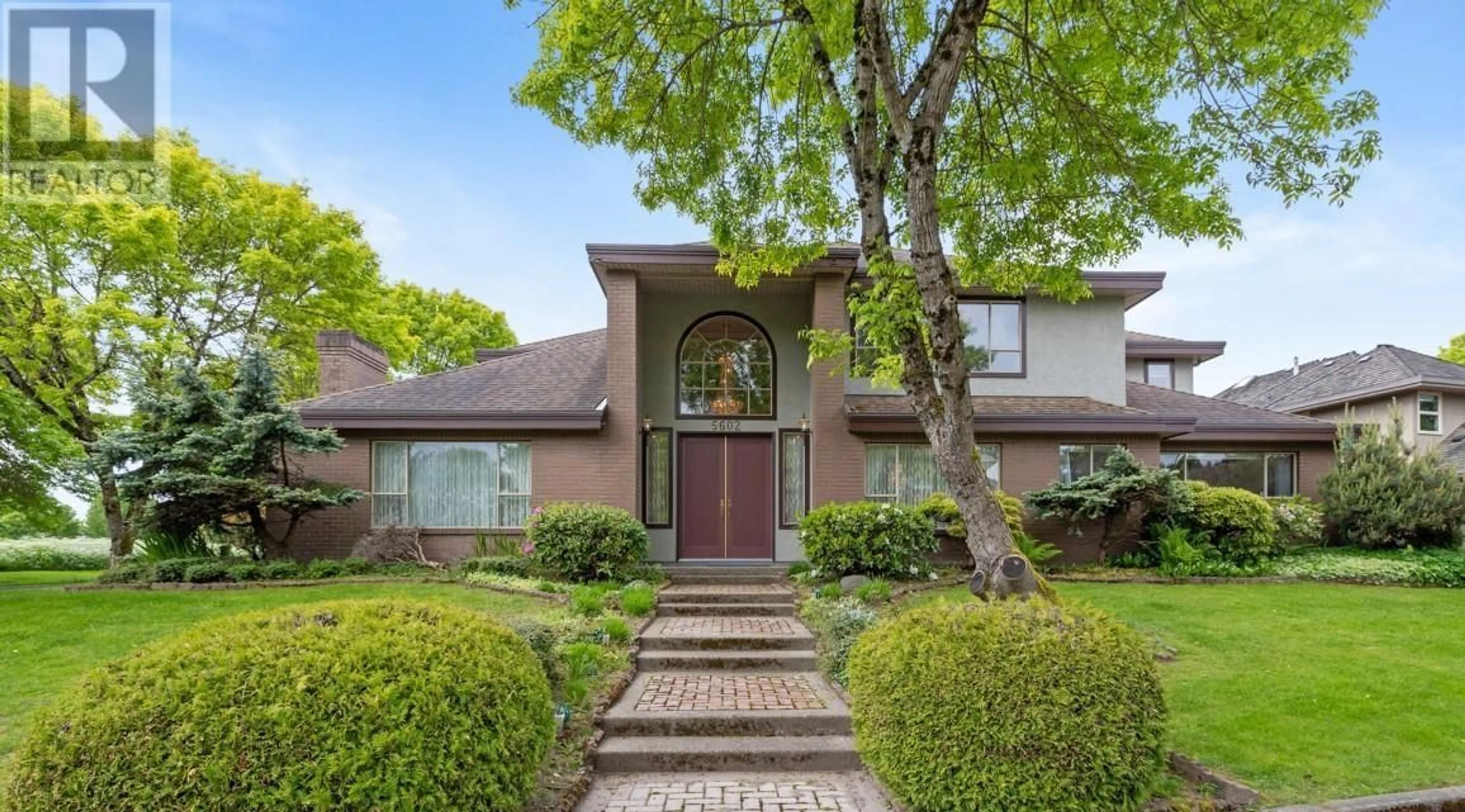 Home with brick exterior material, street for 5602 BARNARD PLACE, Richmond British Columbia V7C5N4