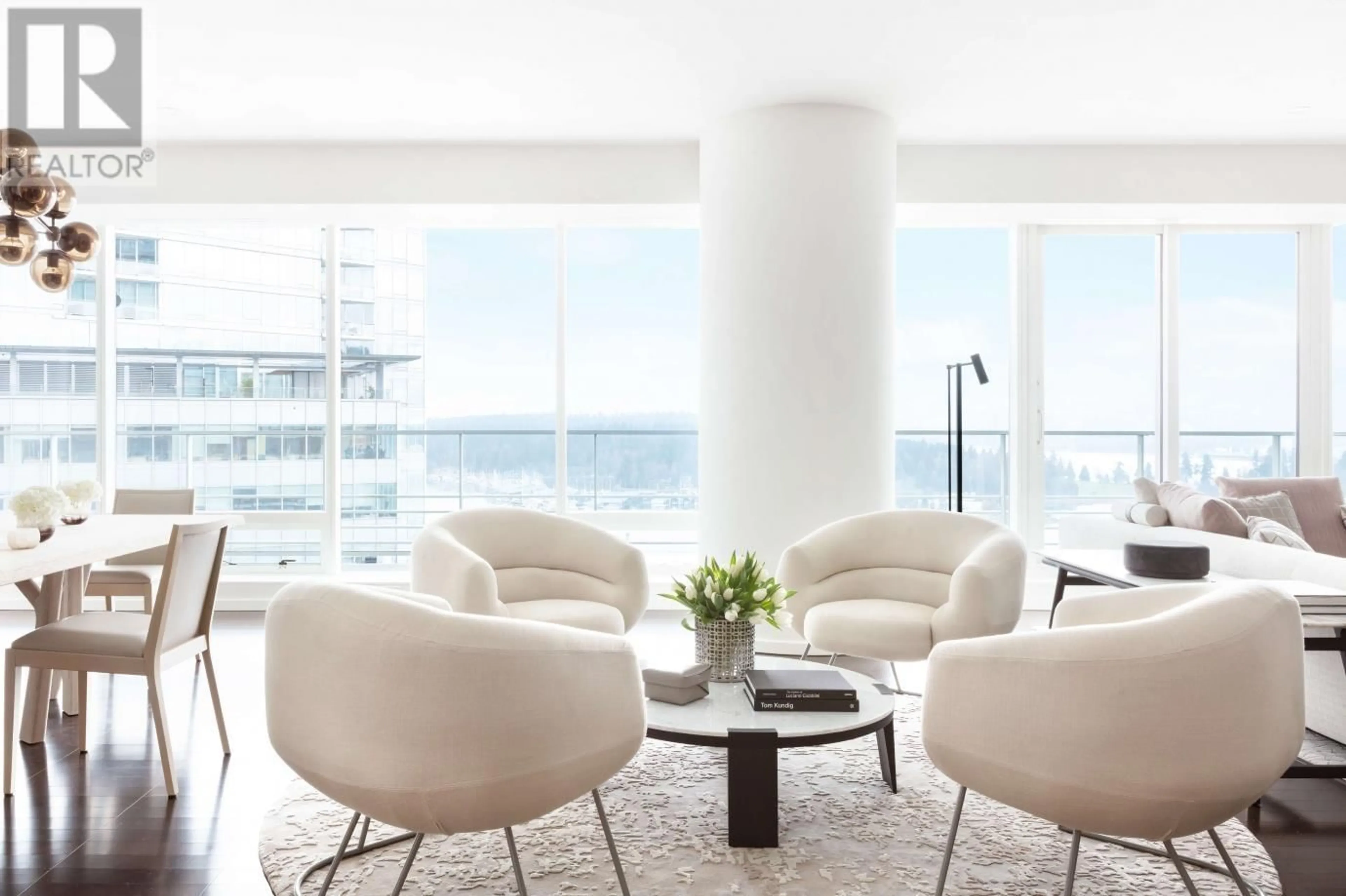 Living room with furniture, unknown for 2303 - 1011 CORDOVA STREET, Vancouver British Columbia V6C0B2