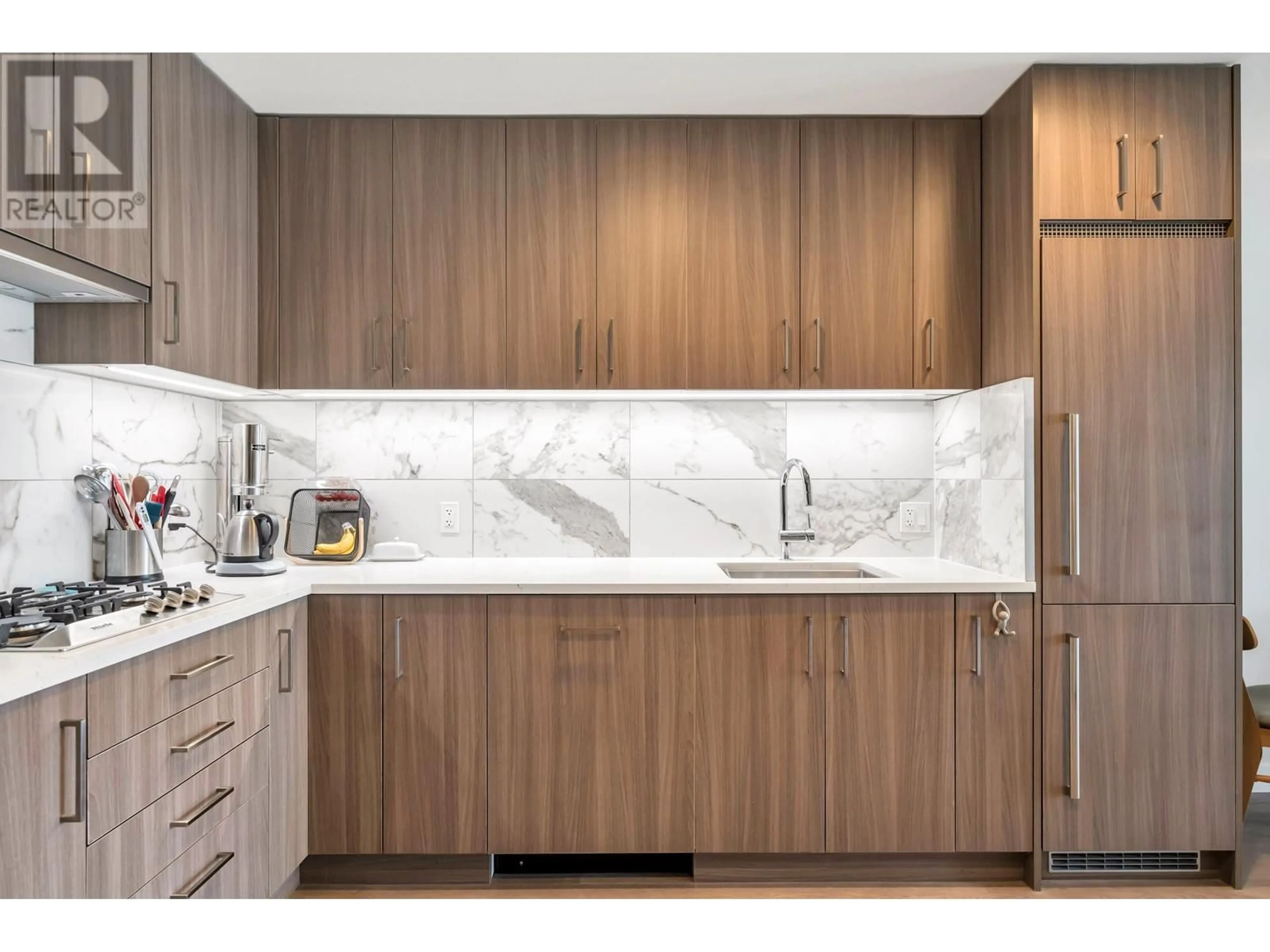 Contemporary kitchen, unknown for 209 - 528 KING EDWARD AVENUE, Vancouver British Columbia V5Z2C3
