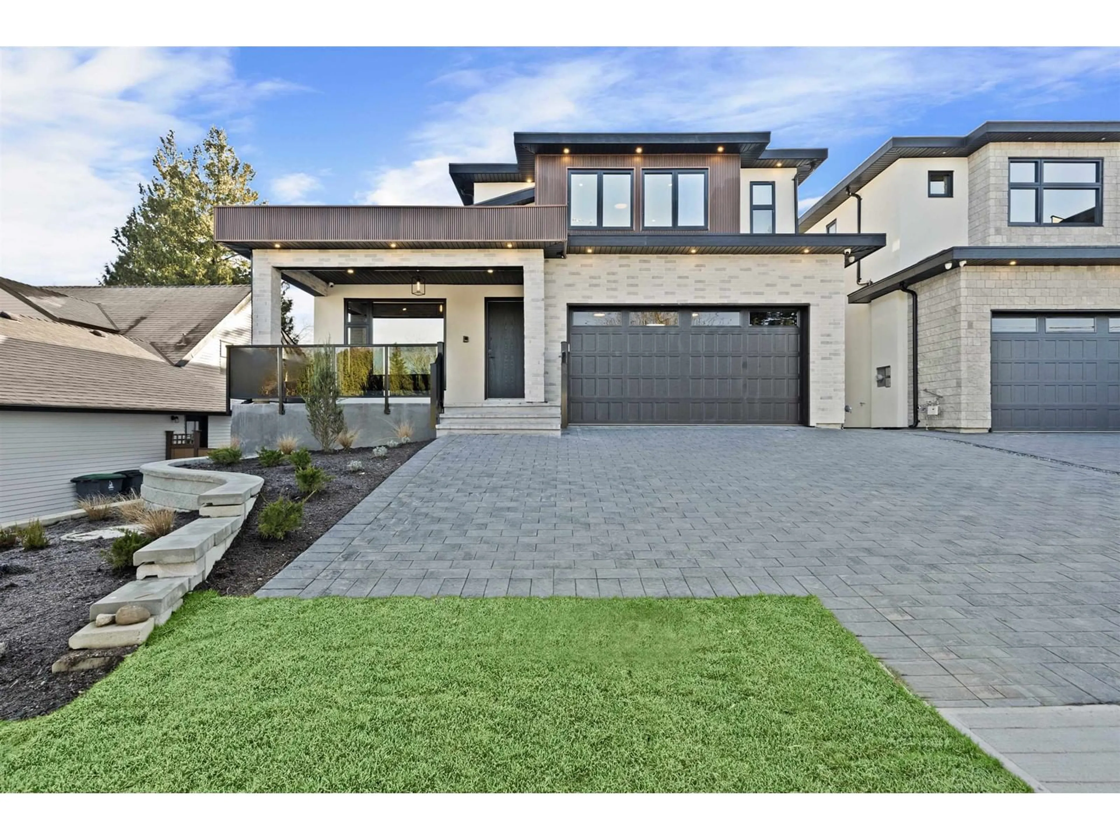 Home with brick exterior material, street for 6082 172, Surrey British Columbia V3S3Z7
