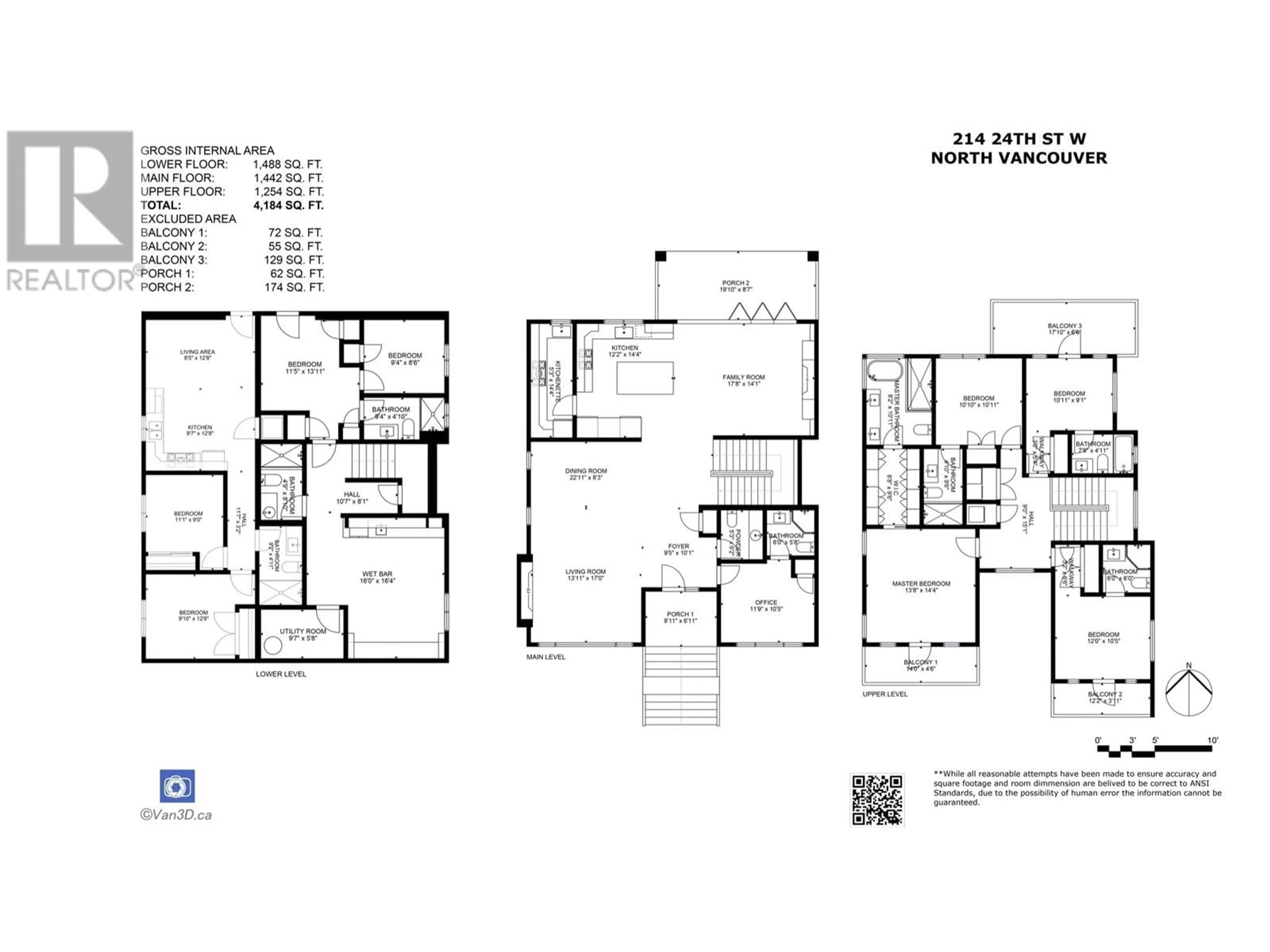 Floor plan for 214 24TH STREET, North Vancouver British Columbia V7M2C4