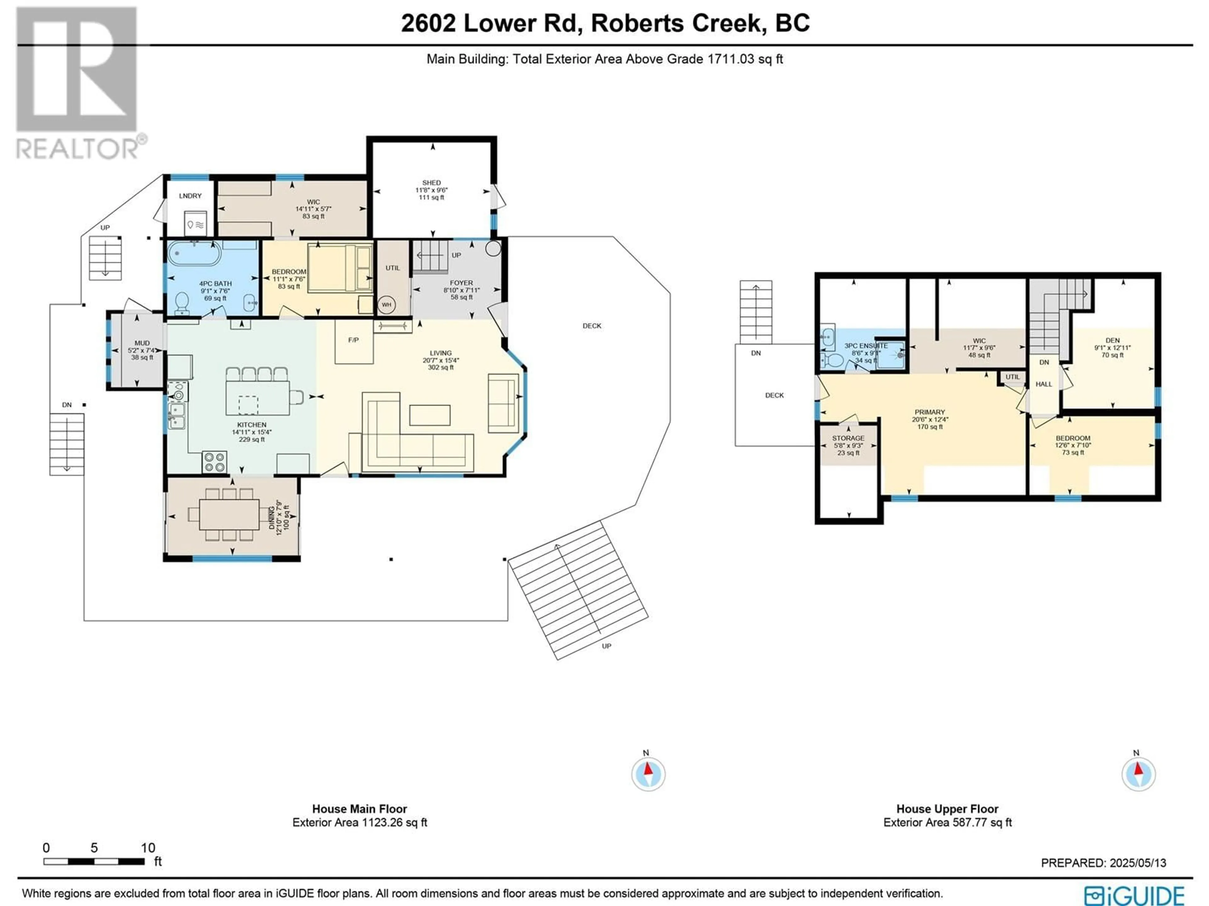 Floor plan for 2602 LOWER ROAD, Roberts Creek British Columbia V0N2W4