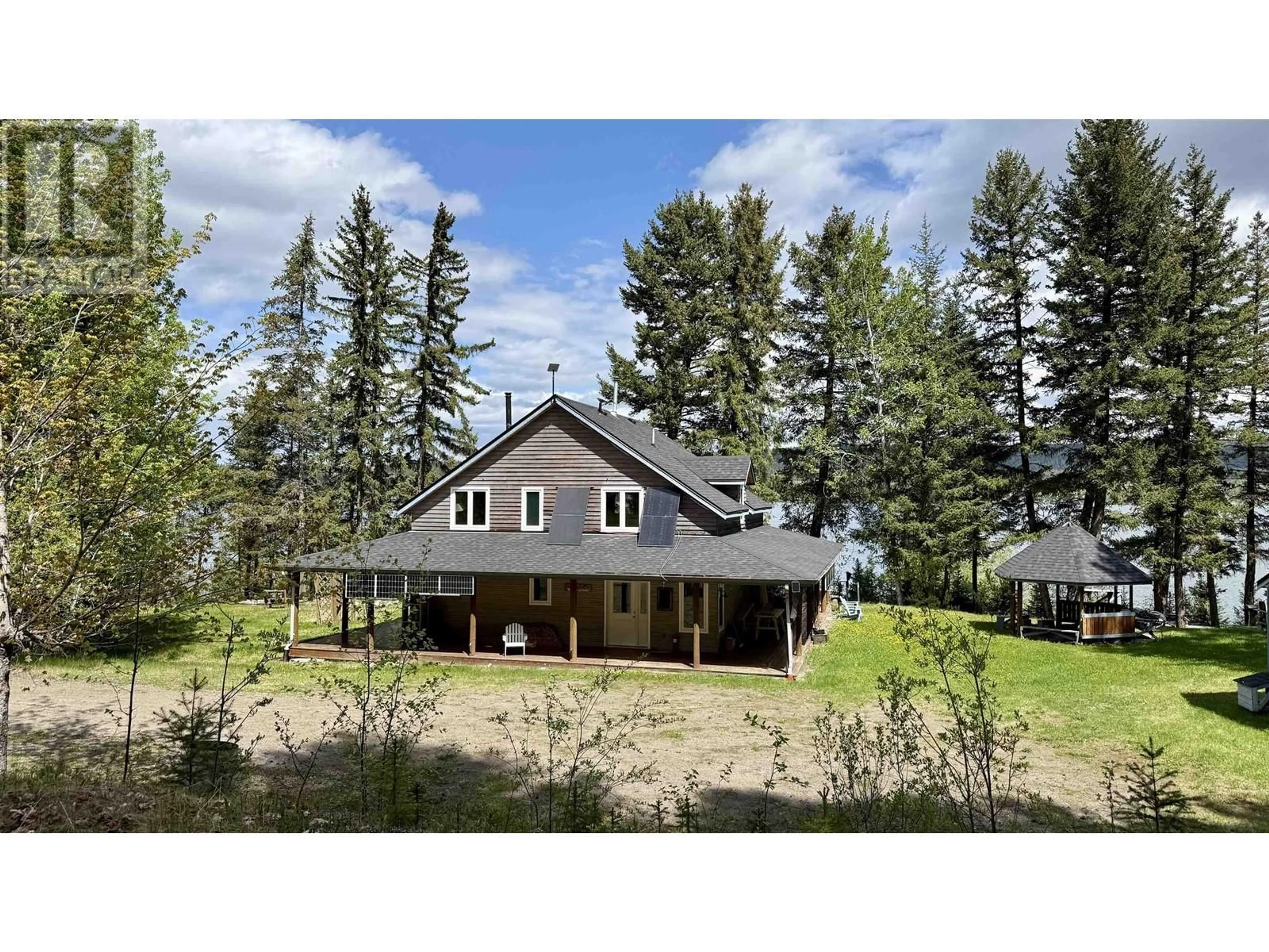 A pic from outside/outdoor area/front of a property/back of a property/a pic from drone, unknown for 4460 TATTON-HELENA FS ROAD, Lac La Hache British Columbia V0K1T0