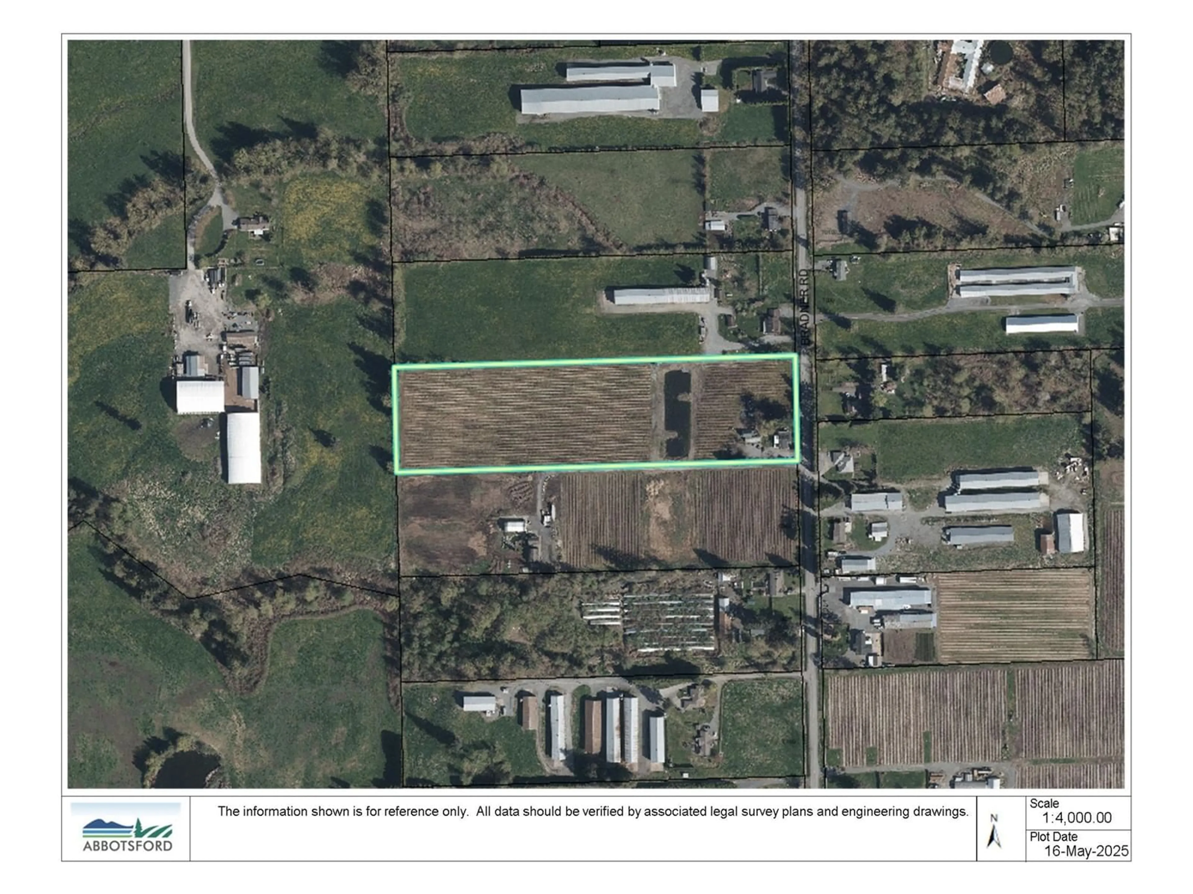 A pic from outside/outdoor area/front of a property/back of a property/a pic from drone, street for 6905 BRADNER, Abbotsford British Columbia V4X2C6