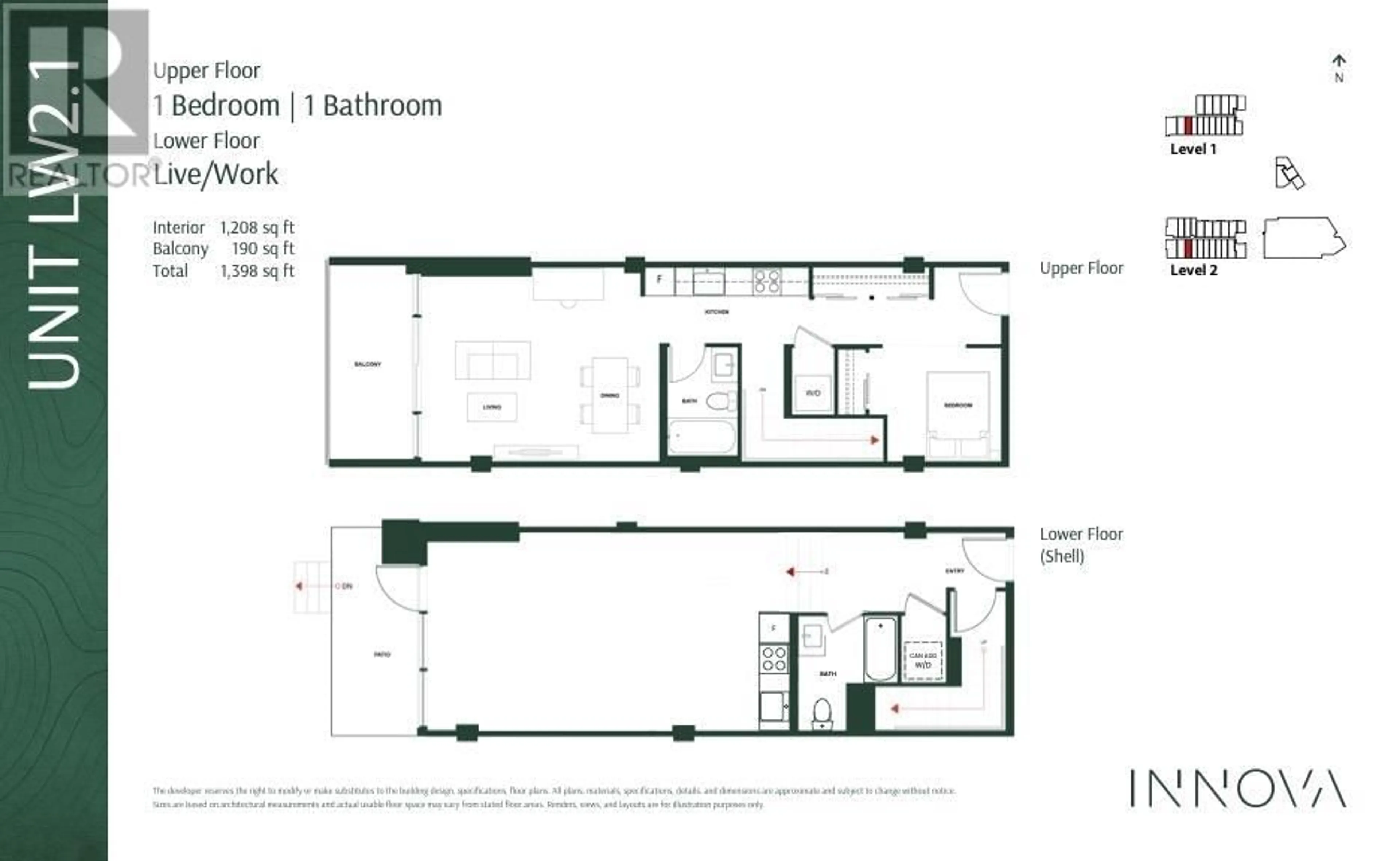 Floor plan for 103 - 402 3RD STREET, North Vancouver British Columbia V7L1G2