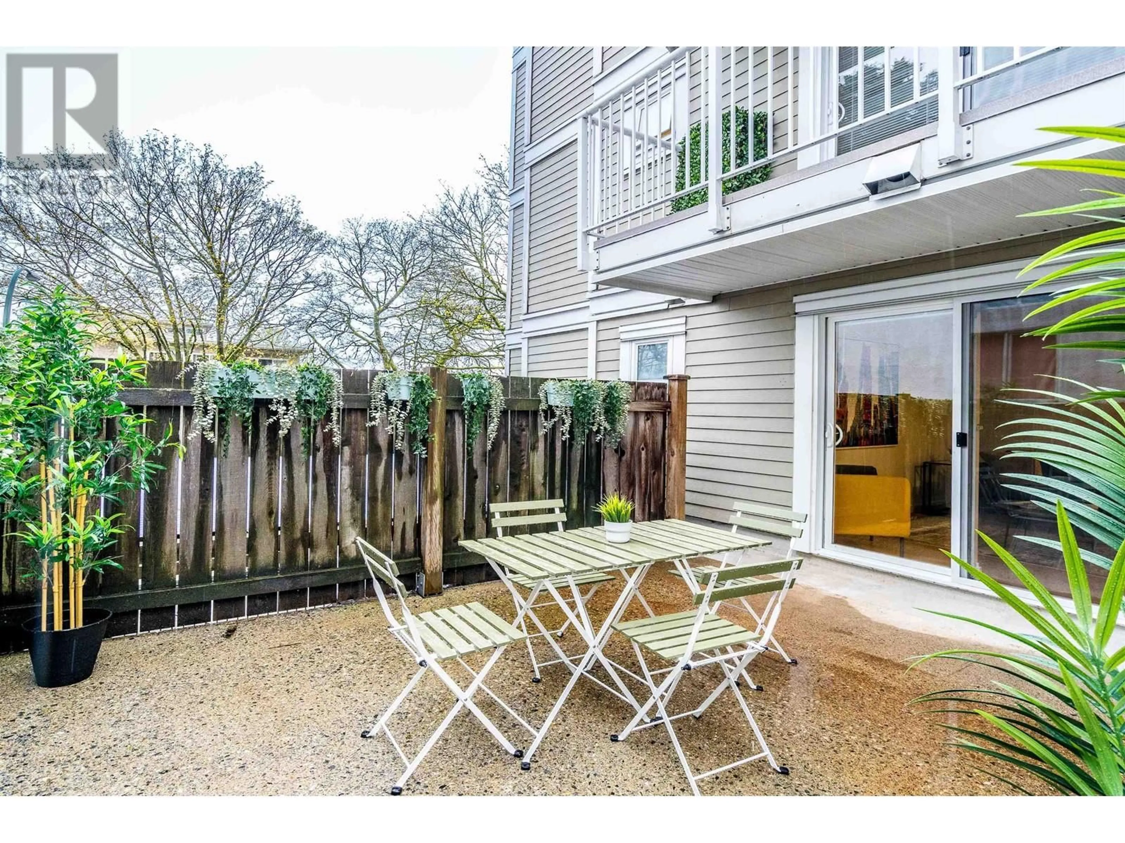 Patio, street for 102 - 8690 MONTCALM STREET, Vancouver British Columbia V6P4P8