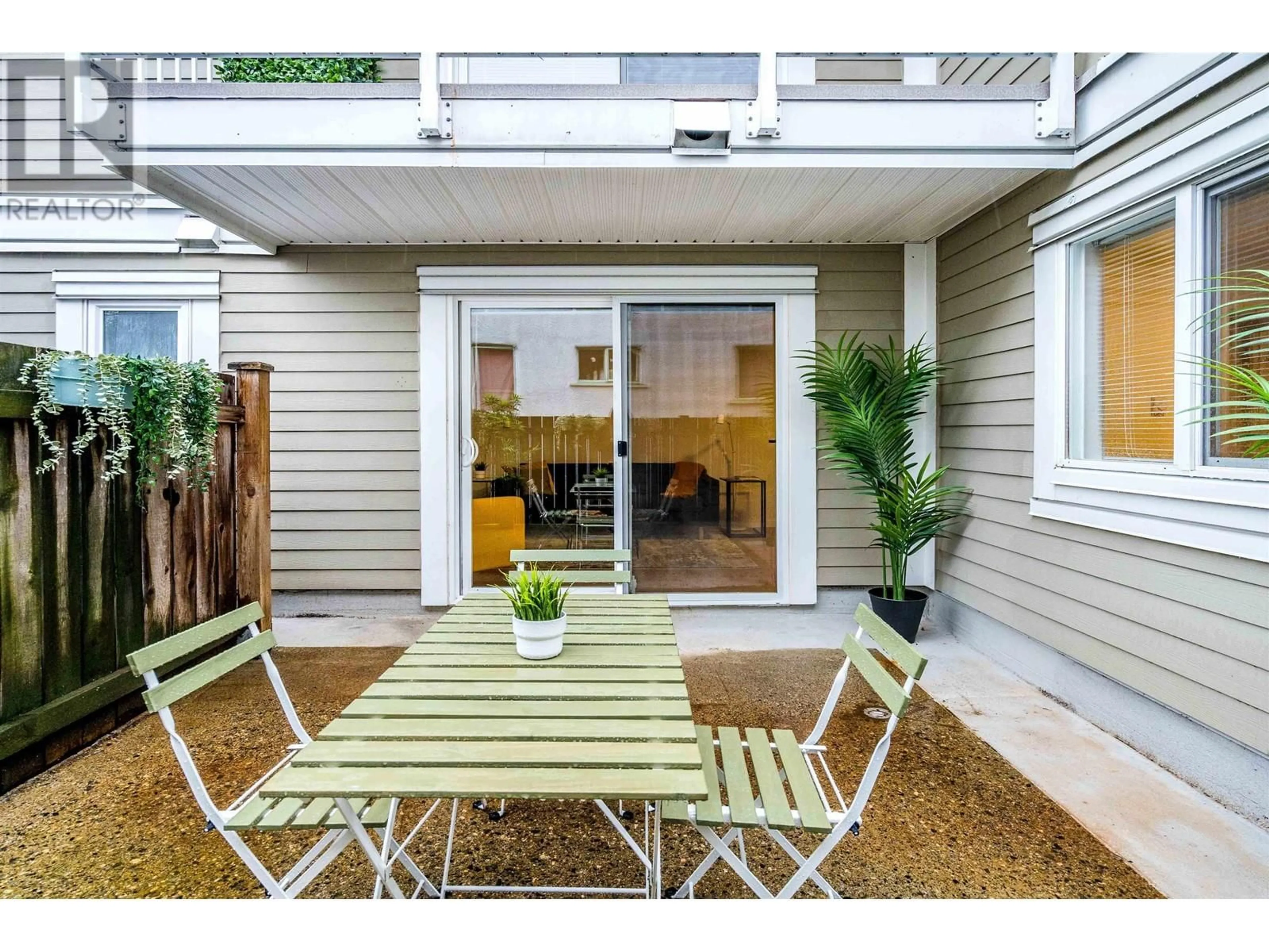 Patio, street for 102 - 8690 MONTCALM STREET, Vancouver British Columbia V6P4P8