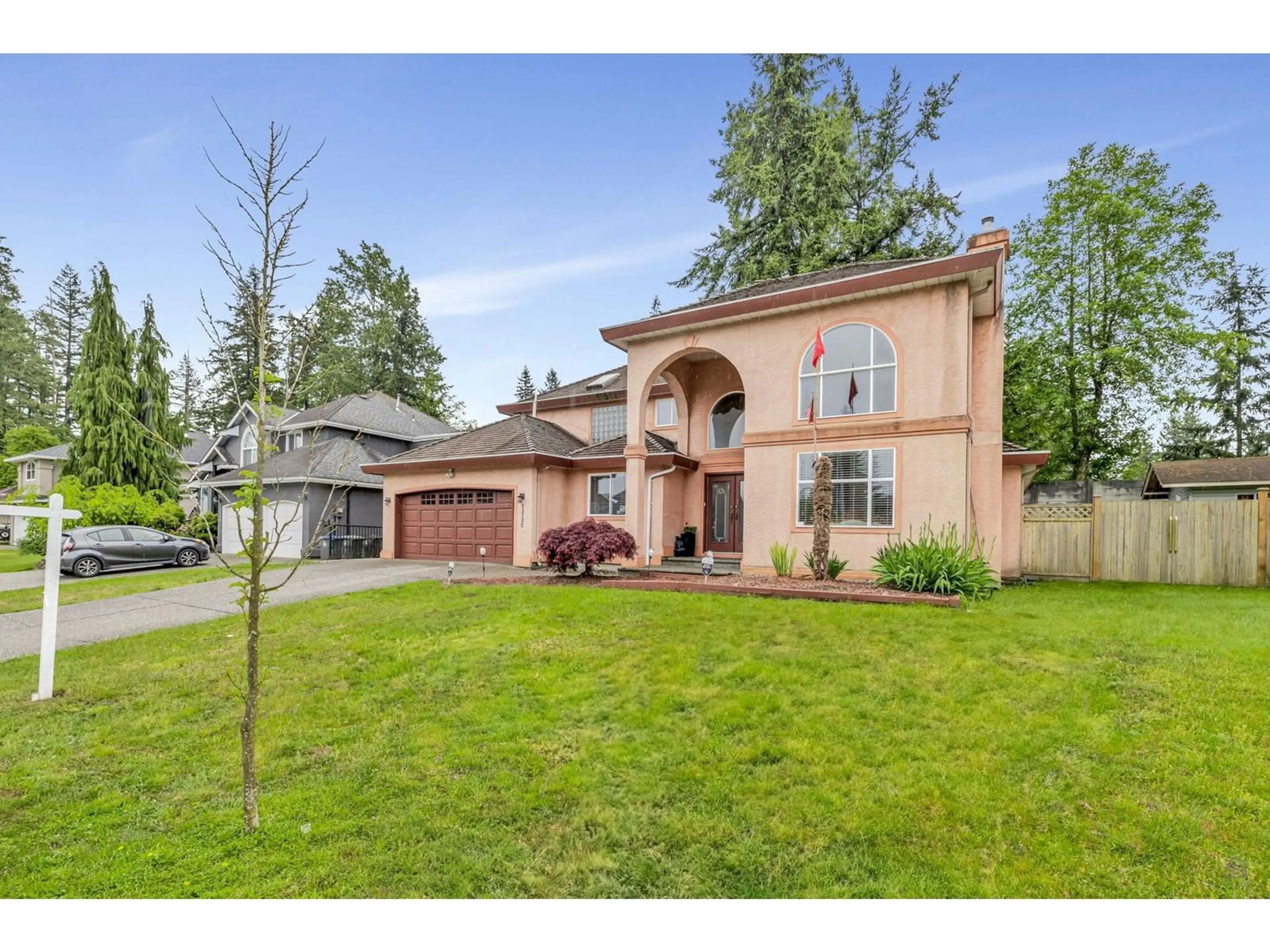 Home with brick exterior material, street for 13732 58, Surrey British Columbia V3X3J1