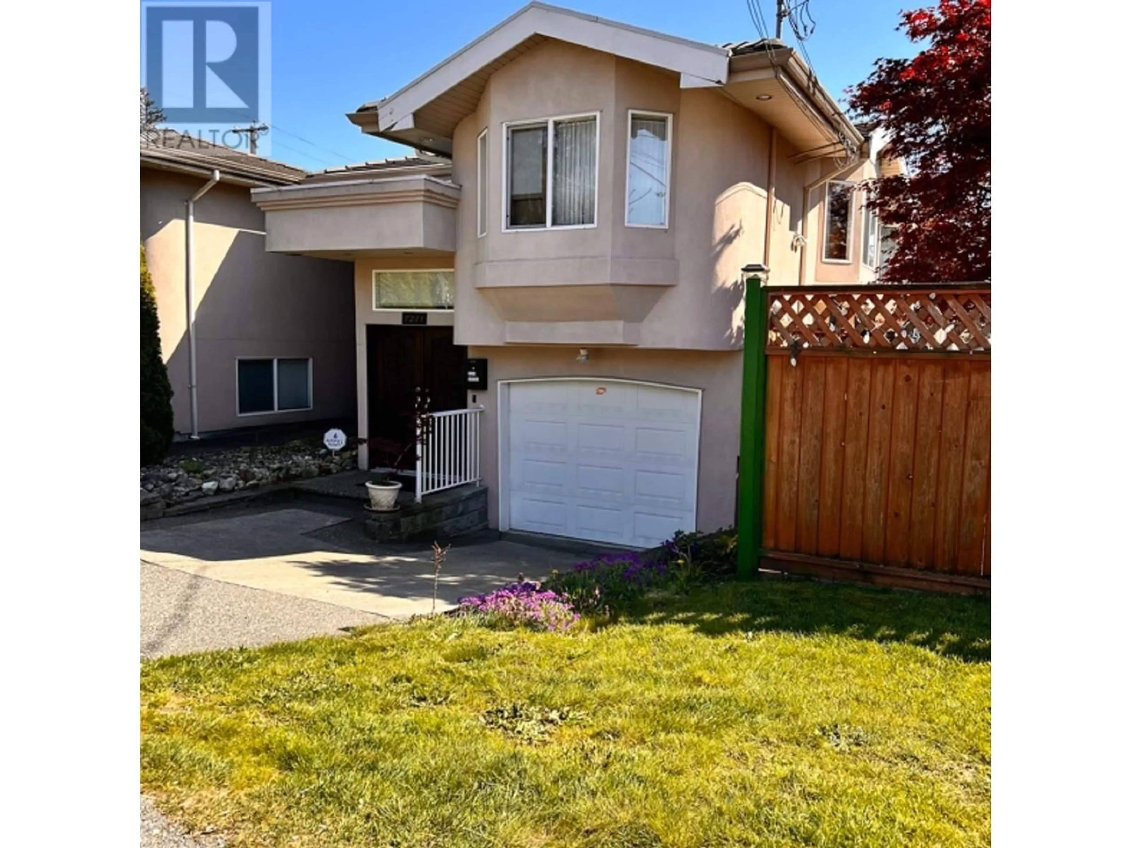 Home with vinyl exterior material, street for 7211 SUSSEX AVENUE, Burnaby British Columbia V5J3V6