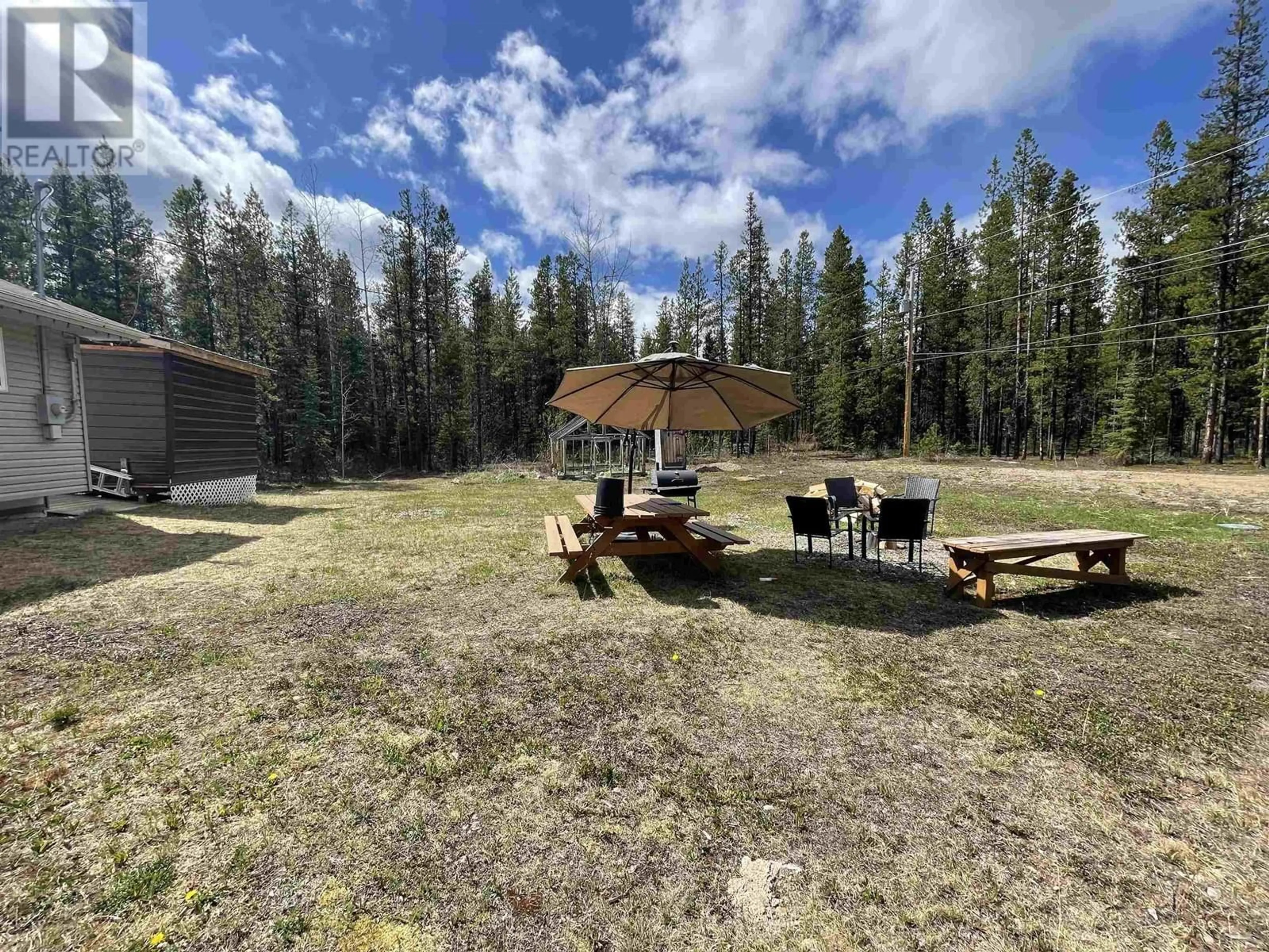 A pic from outside/outdoor area/front of a property/back of a property/a pic from drone, forest/trees view for 26840 MARILYN ROAD, Prince George British Columbia V2N6A5