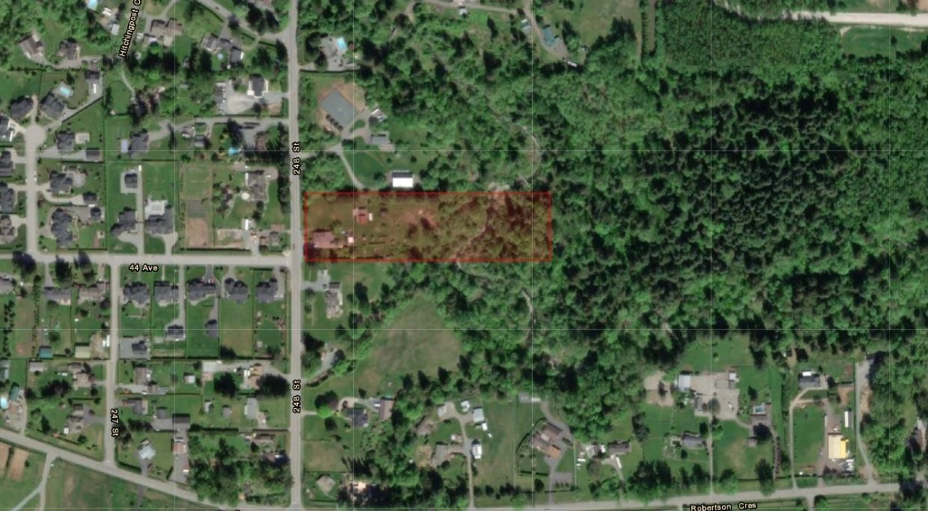 Picture of a map for 4412 248, Langley British Columbia V2W1B6