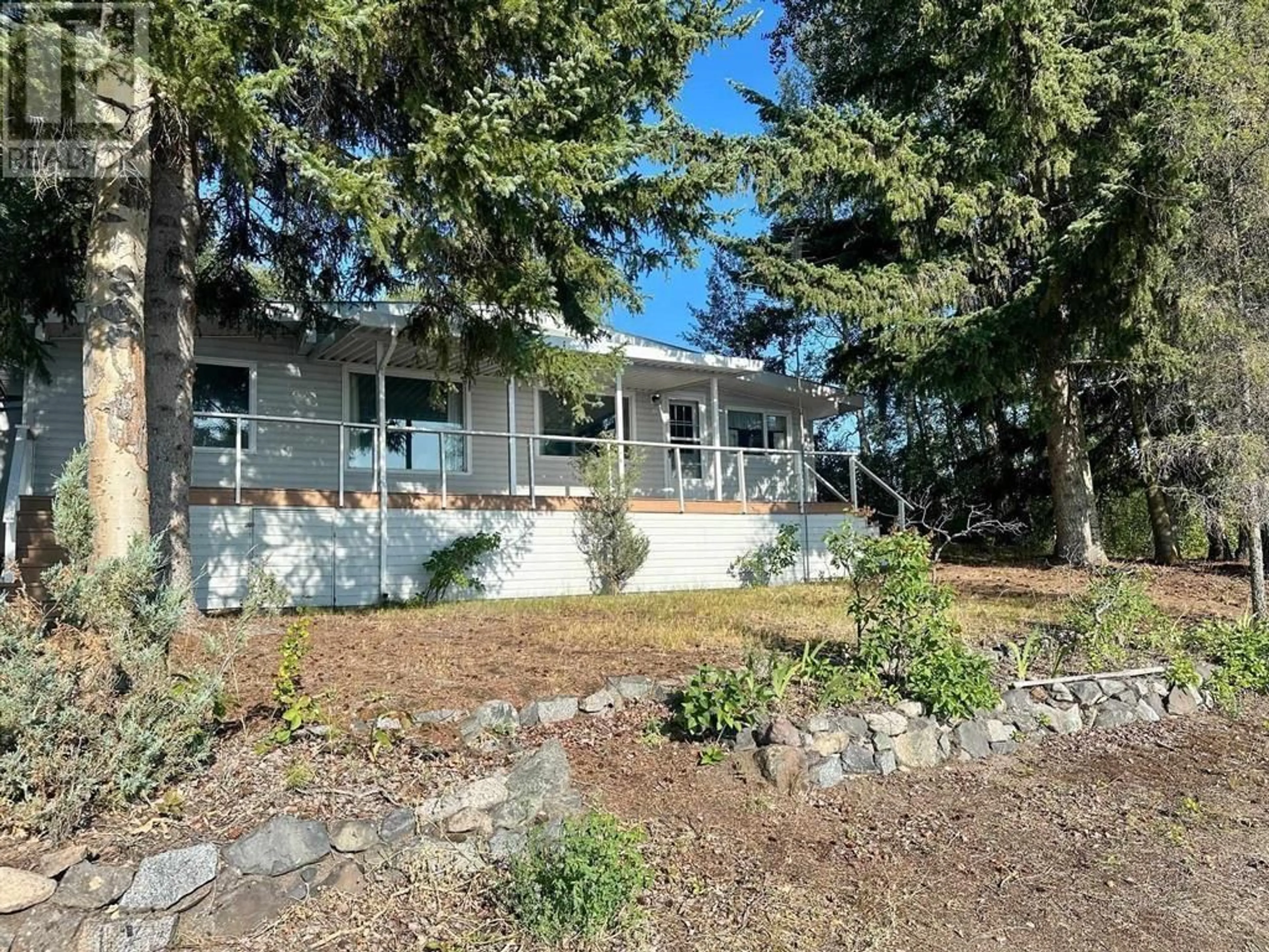 A pic from outside/outdoor area/front of a property/back of a property/a pic from drone, water/lake/river/ocean view for 8241 PETERSON ROAD, Fraser Lake British Columbia V0J1S0