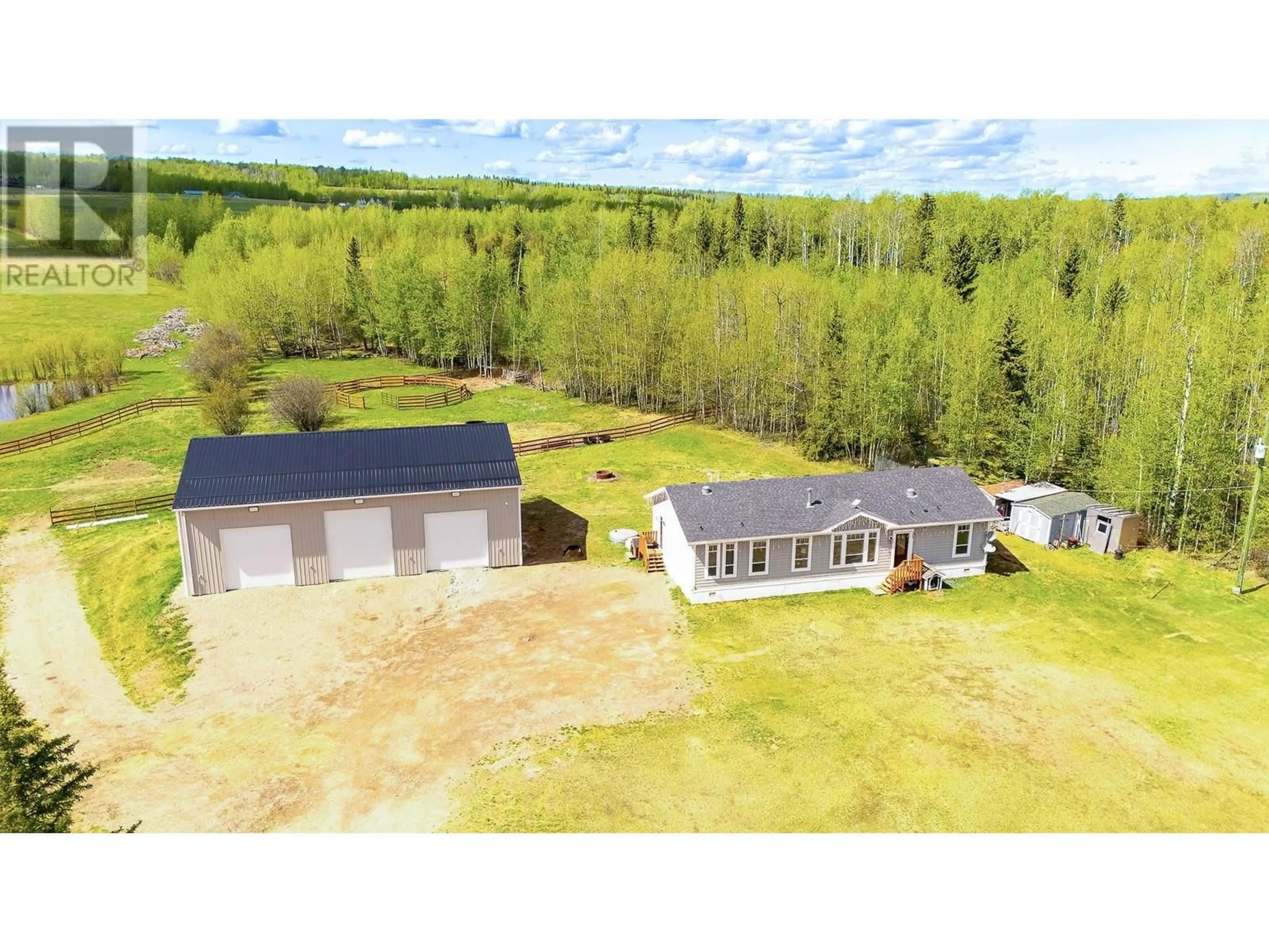 A pic from outside/outdoor area/front of a property/back of a property/a pic from drone, building for 13197 PRESTON STREET, Fort St. John British Columbia V0C1H0