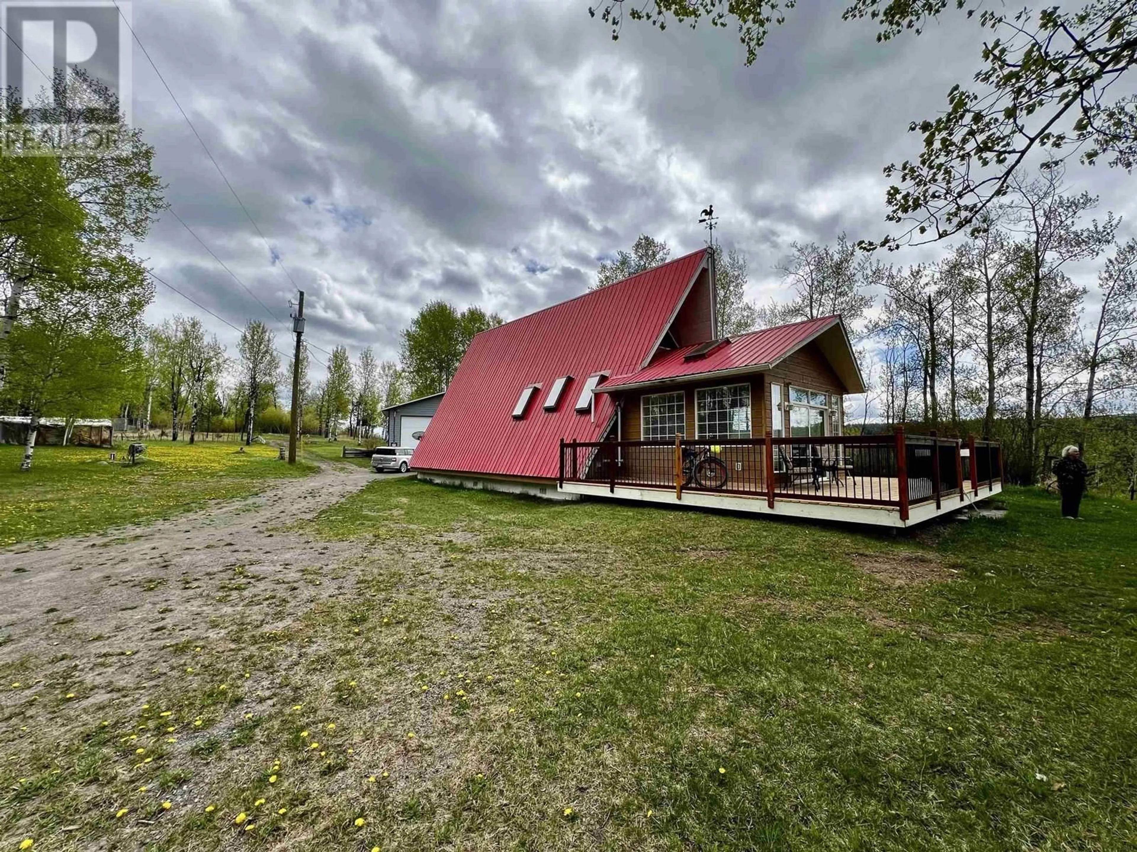 A pic from outside/outdoor area/front of a property/back of a property/a pic from drone, unknown for 6405 DOMAN ROAD, Horse Lake British Columbia V0K1X3