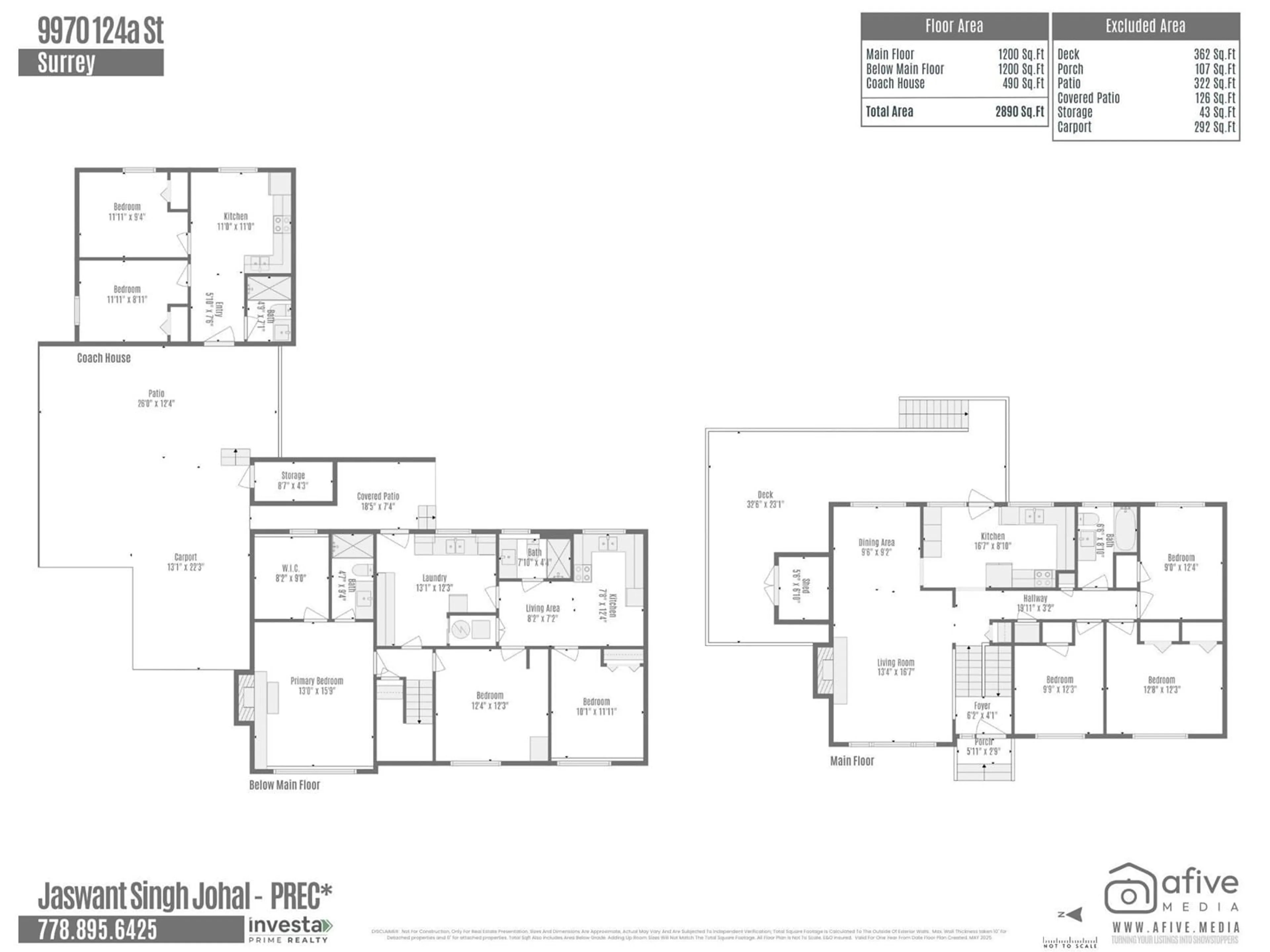 Floor plan for 9970 124A, Surrey British Columbia V3V3W5