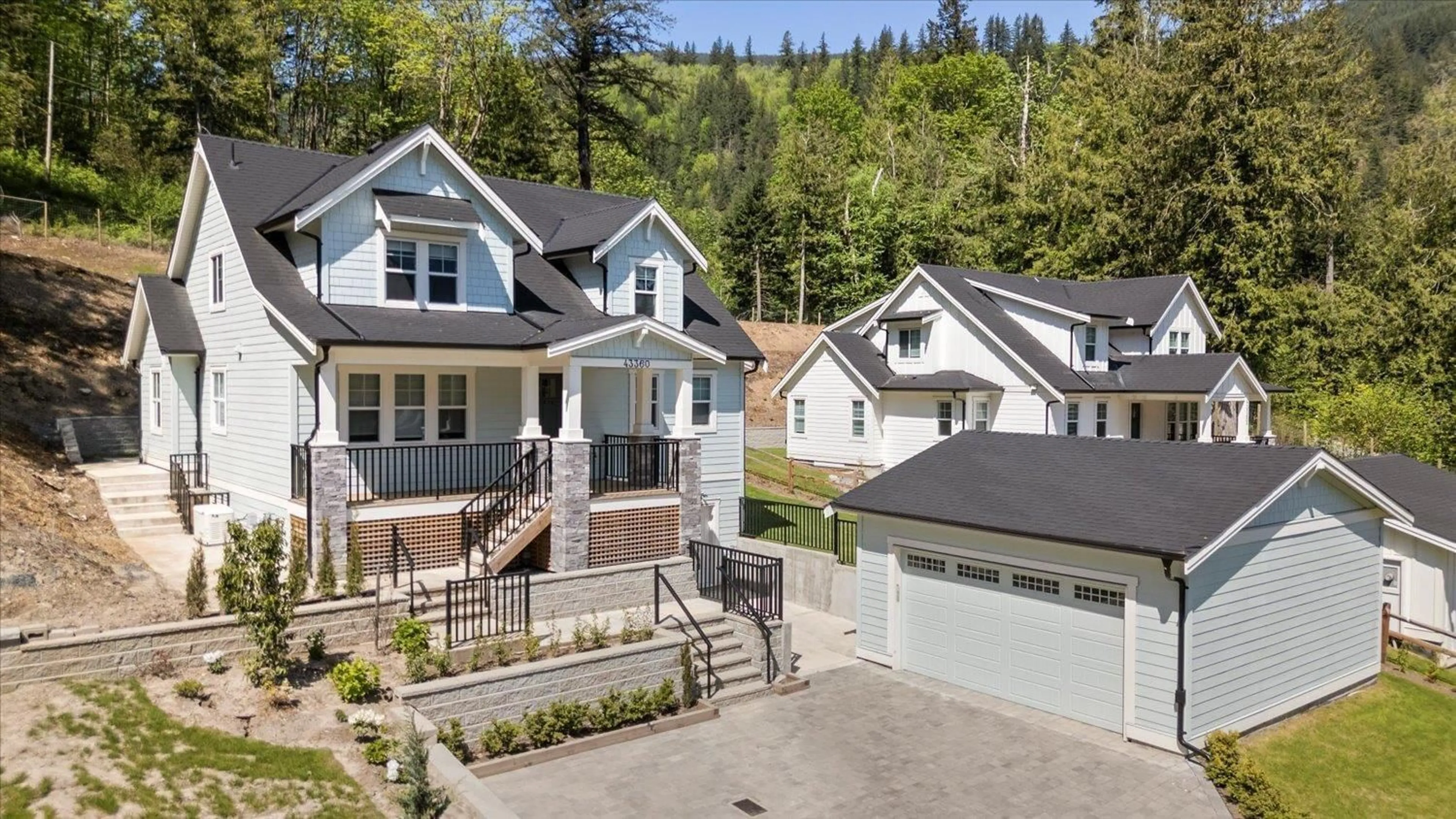 Home with vinyl exterior material, mountain view for 43360 BLUE GROUSE LANE, Lindell Beach British Columbia V2R0X8