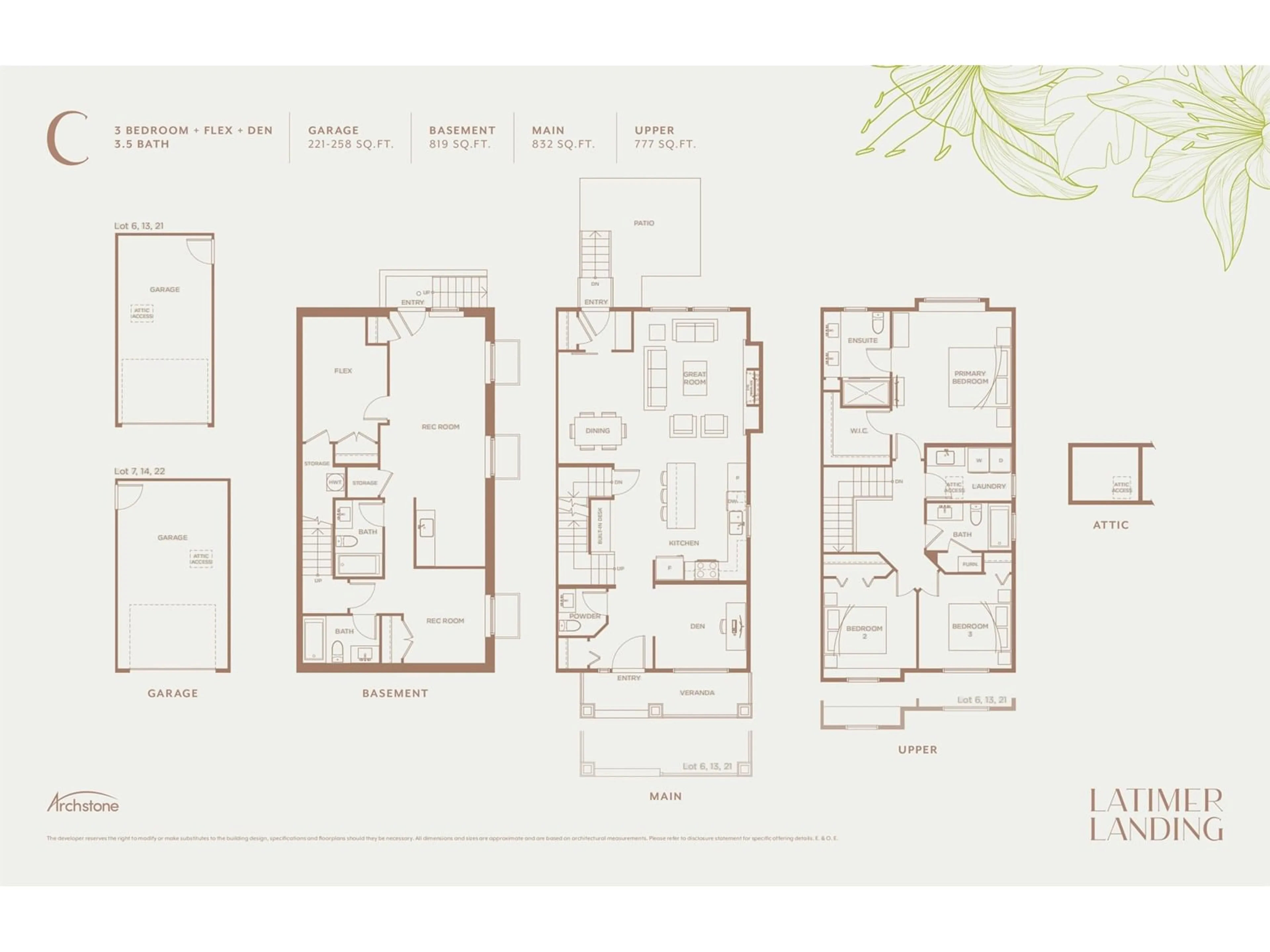 Floor plan for 7718 196, Langley British Columbia V2Y3V4