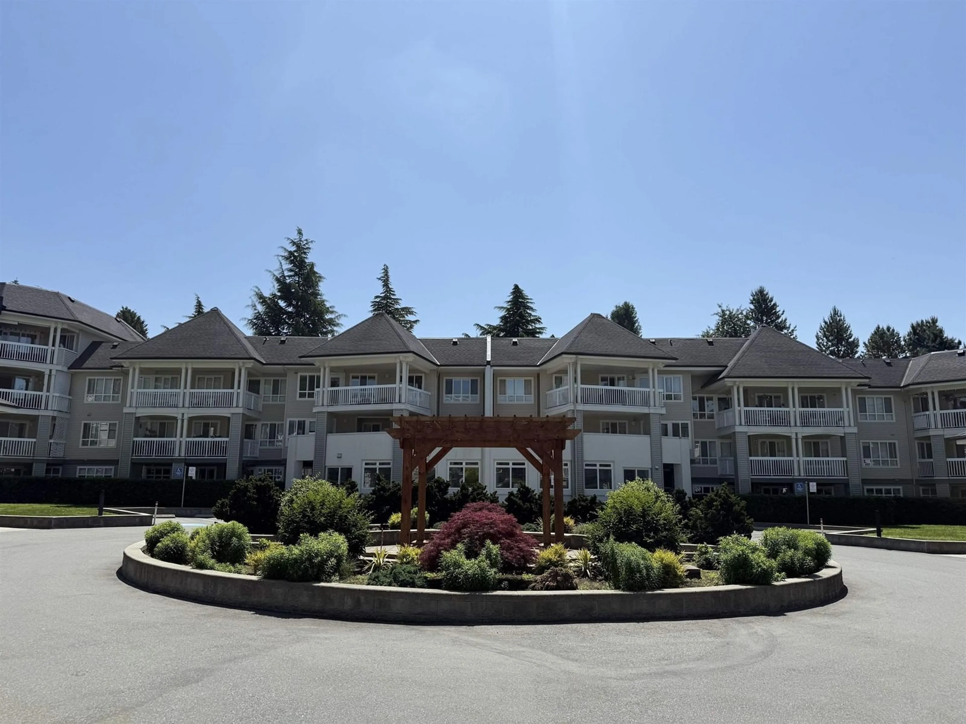 Patio, mountain view for 210 - 22022 49, Langley British Columbia V3A3R9